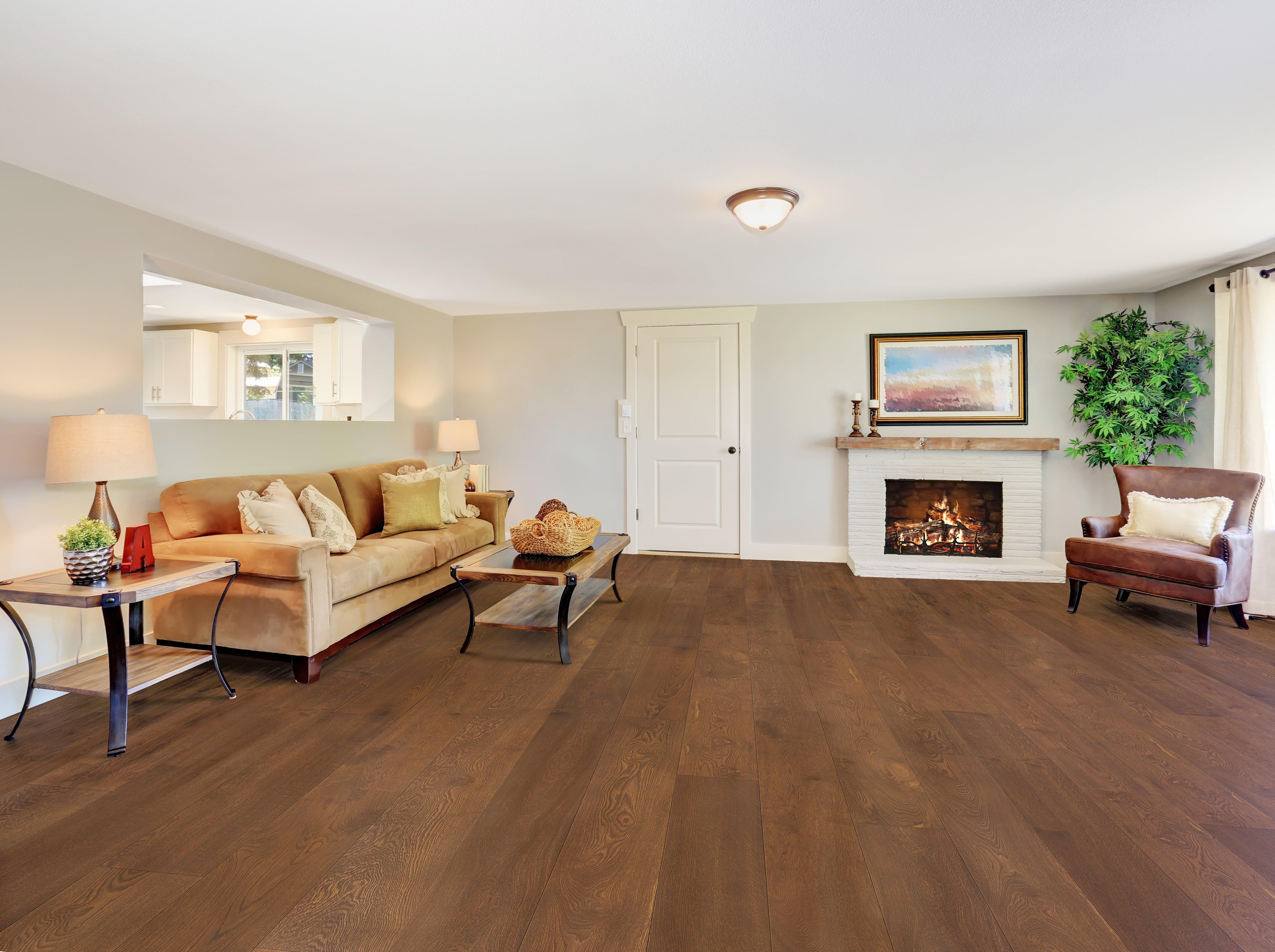 Westmount White Oak Wire Brushed Engineered Hardwood