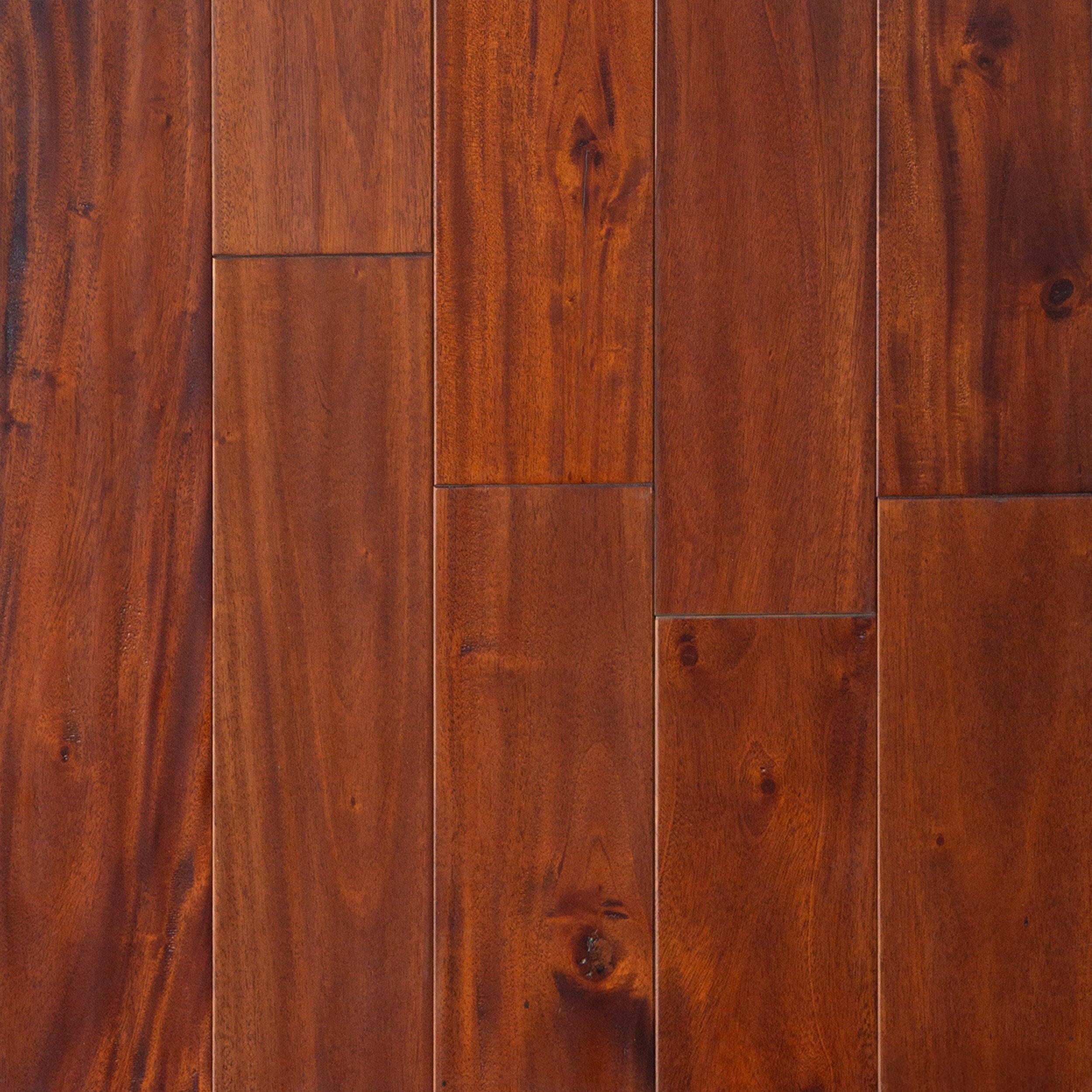 Chalese Mahogany Handscraped Solid Hardwood