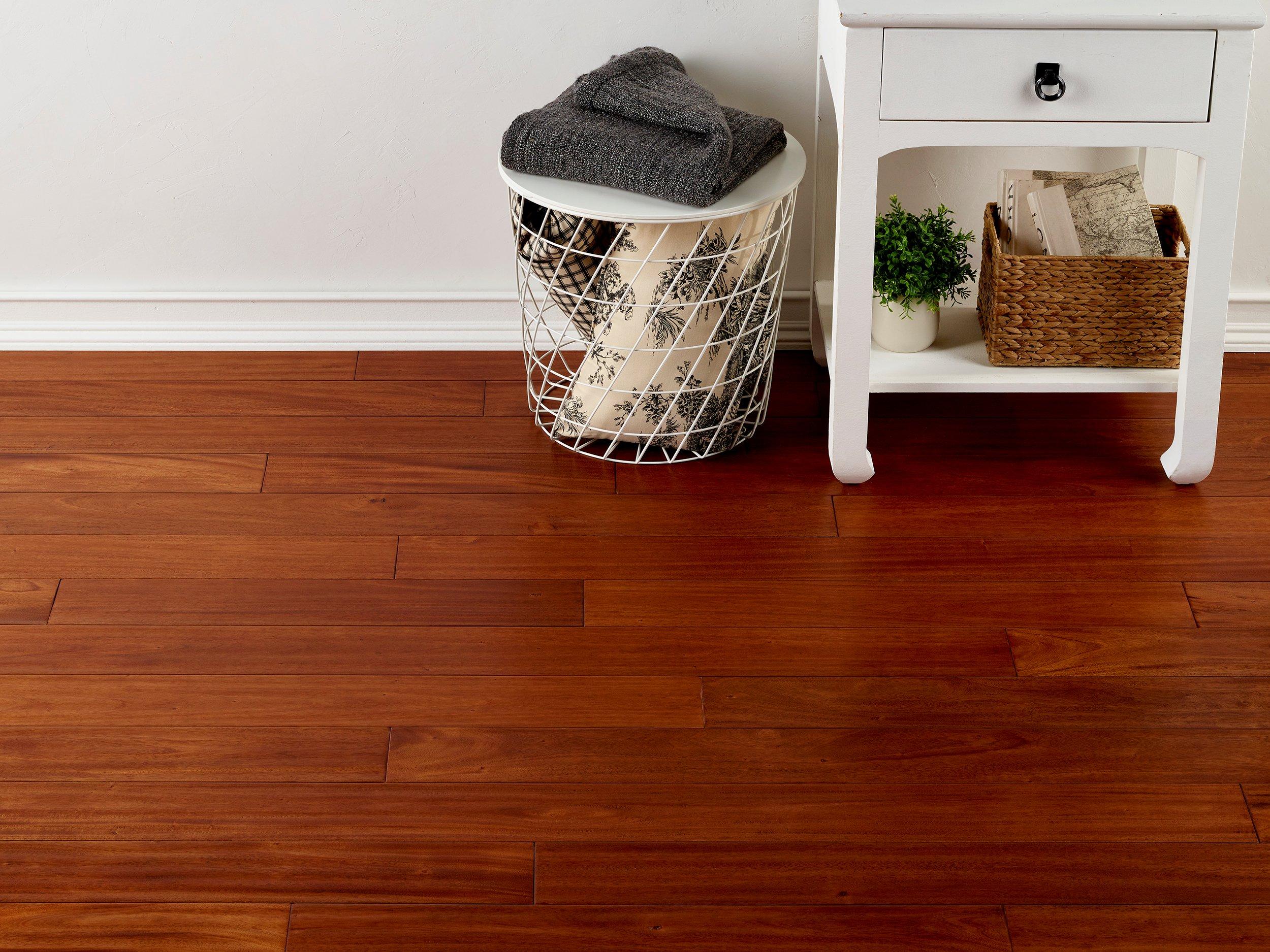 Chalese Mahogany Handscraped Solid Hardwood