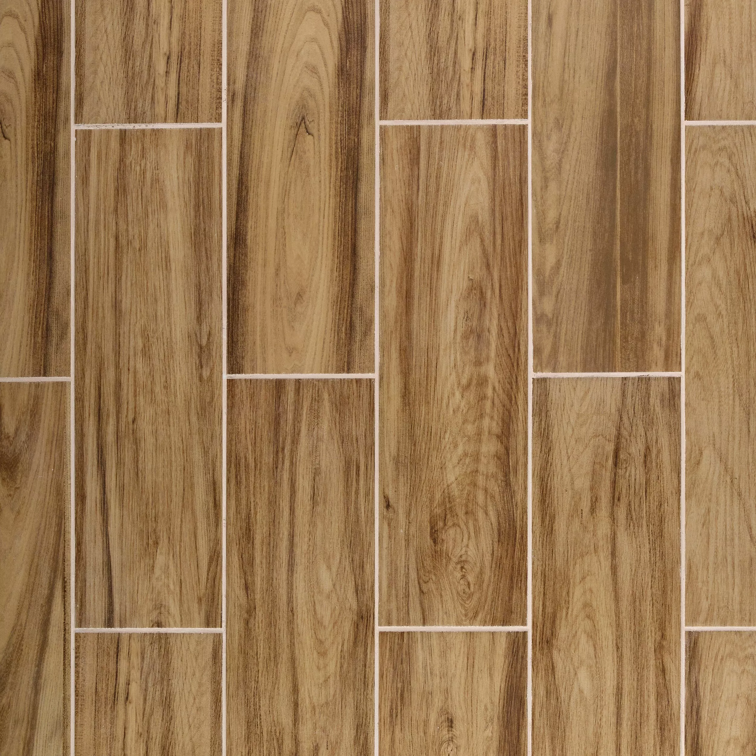 Dayton Natural Wood Plank Ceramic Tile