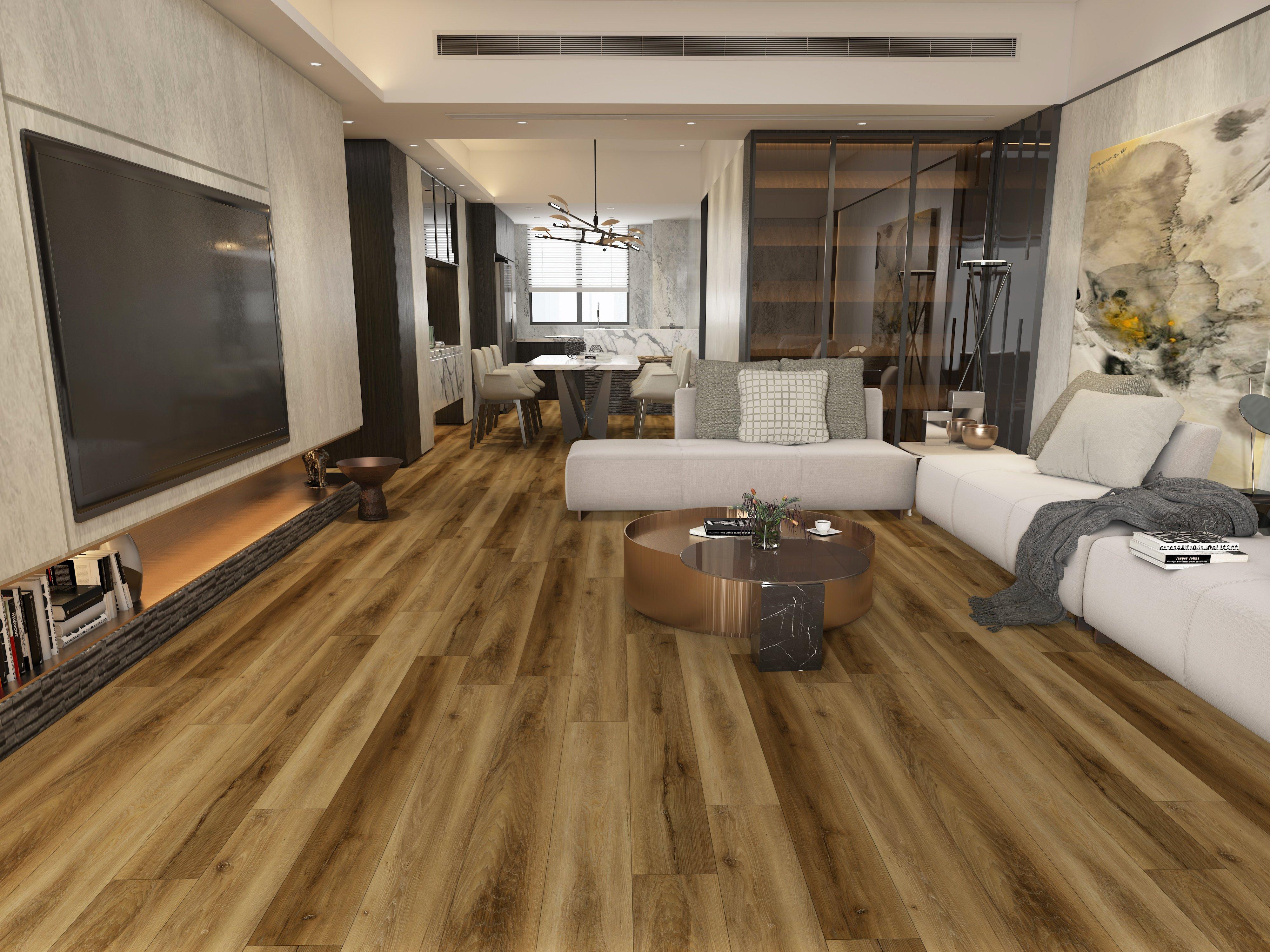 Grizzly Bend Rigid Core Luxury Vinyl Plank - Cork Back
