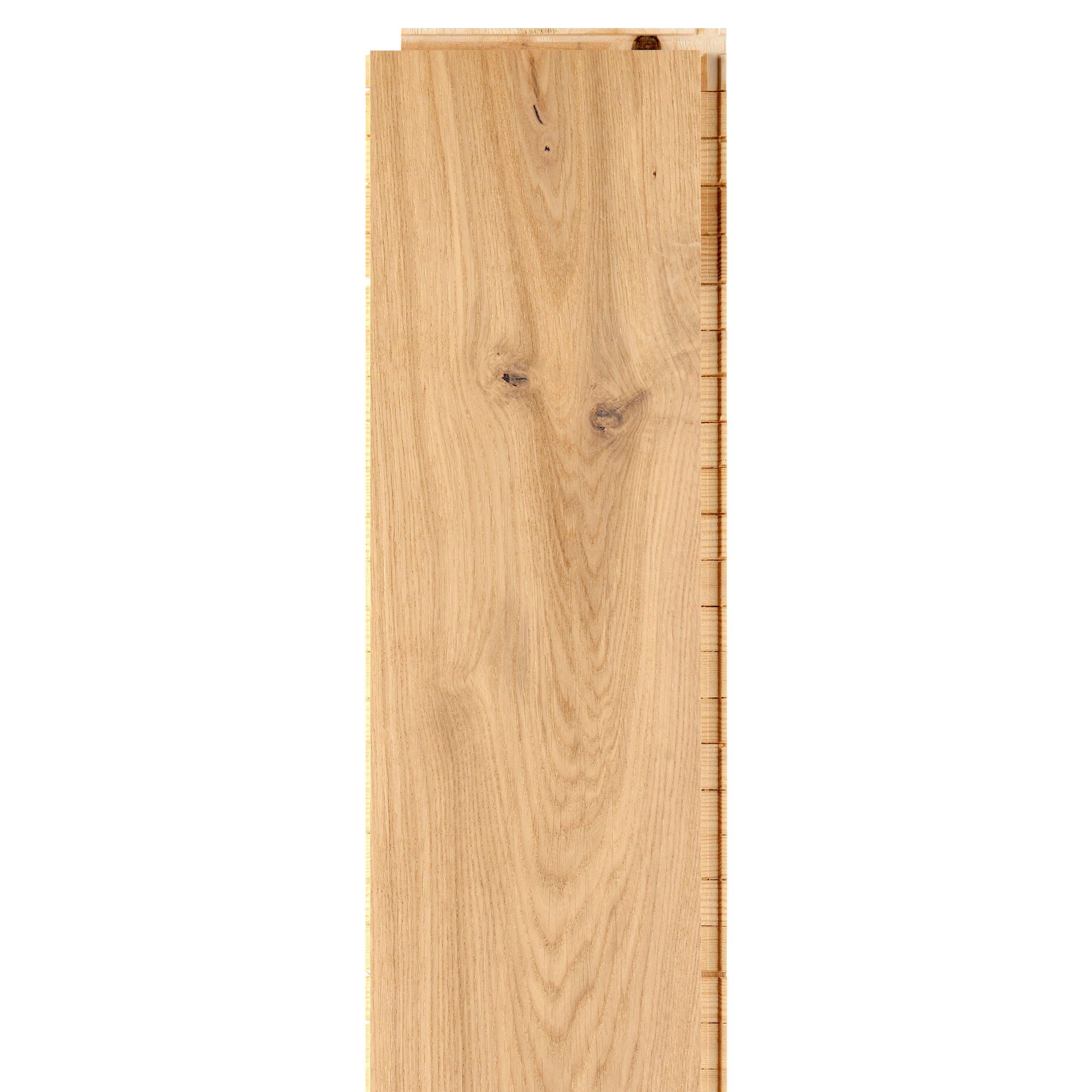 Chaumont White Oak Wire-Brushed Engineered Hardwood