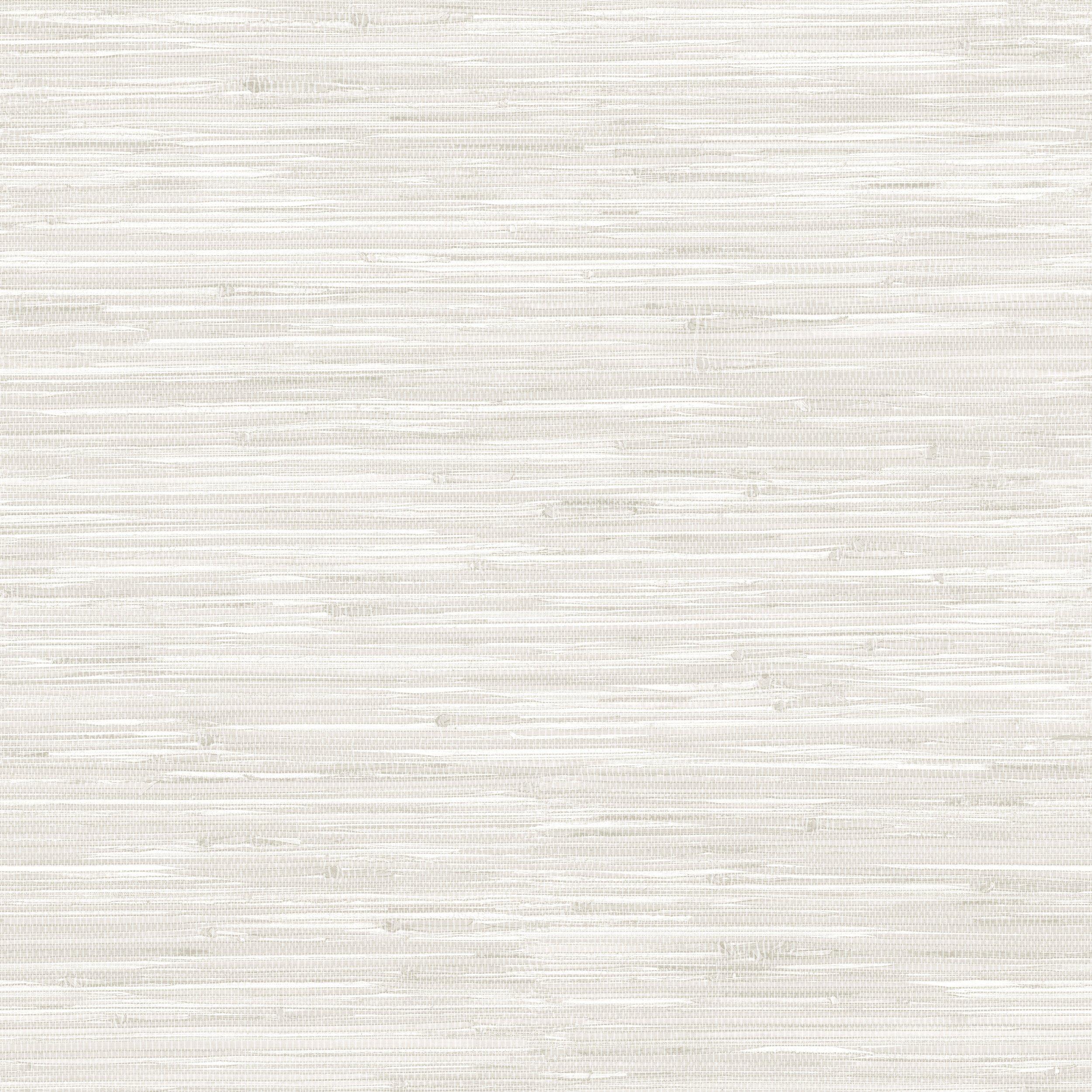 Cream Grassweave Peel and Stick Wallpaper