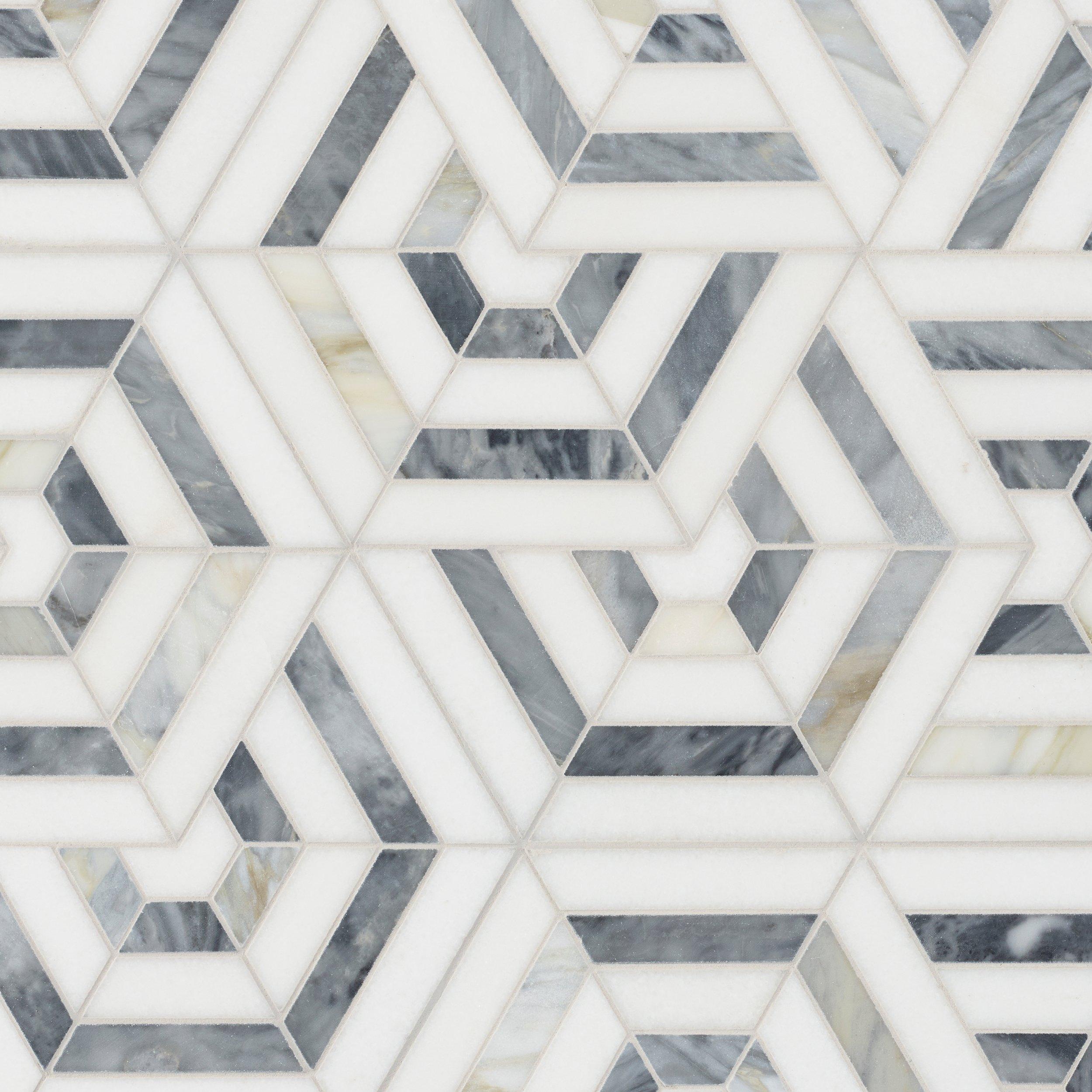 Pañuelo hexagonal Graphic Tile Mosaic S00 - Accesorios M79015