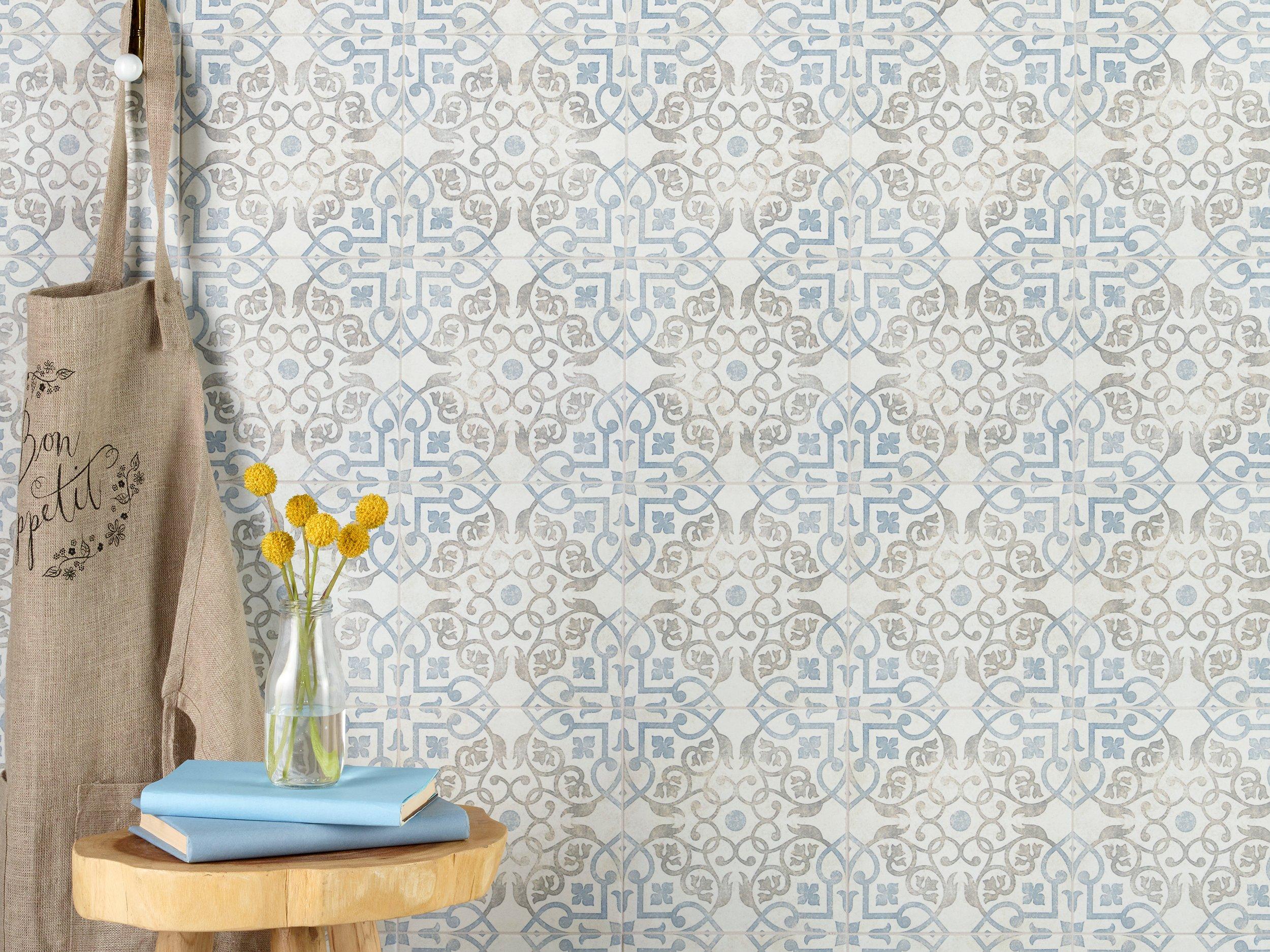 Courtland Sky Porcelain Tile