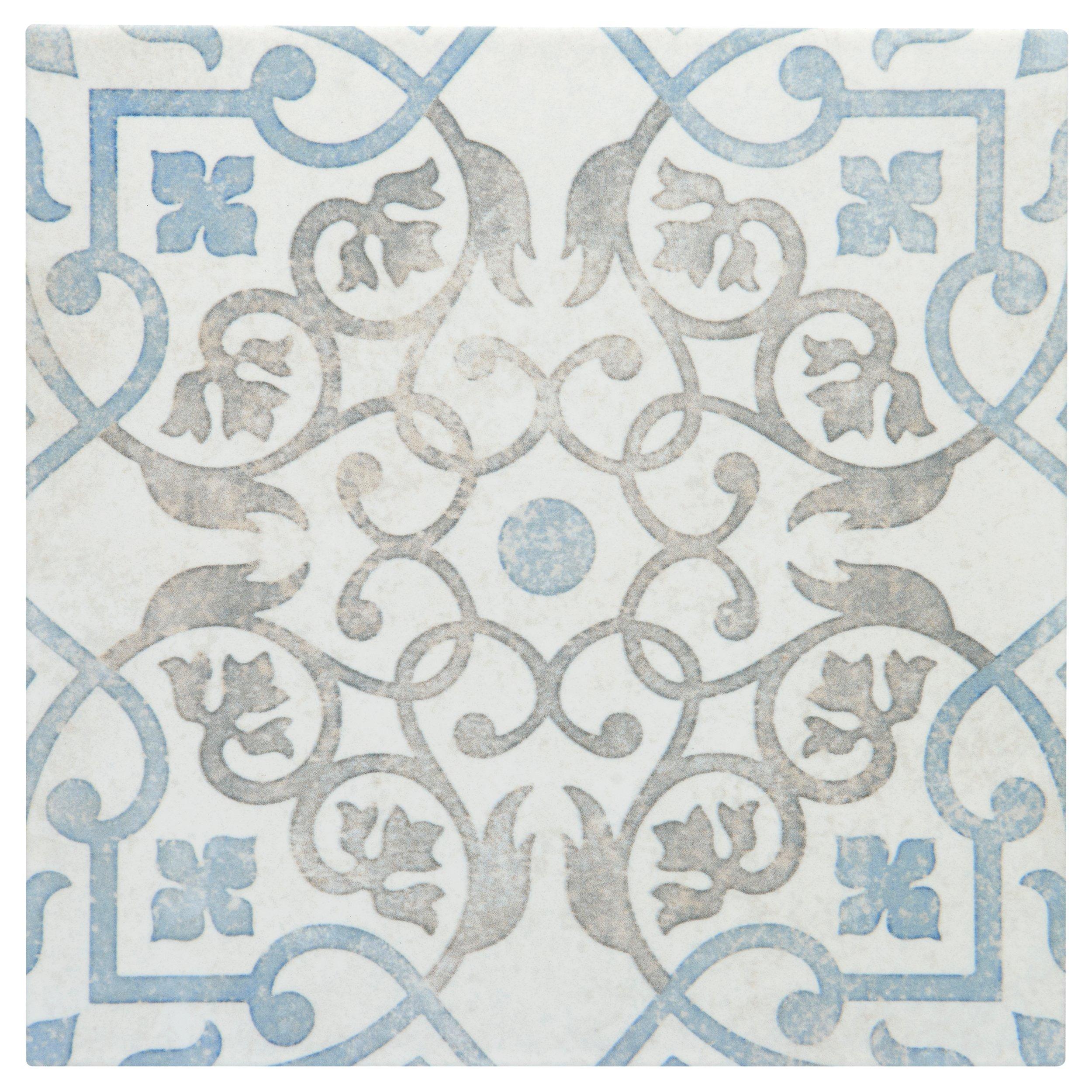 Courtland Sky Porcelain Tile