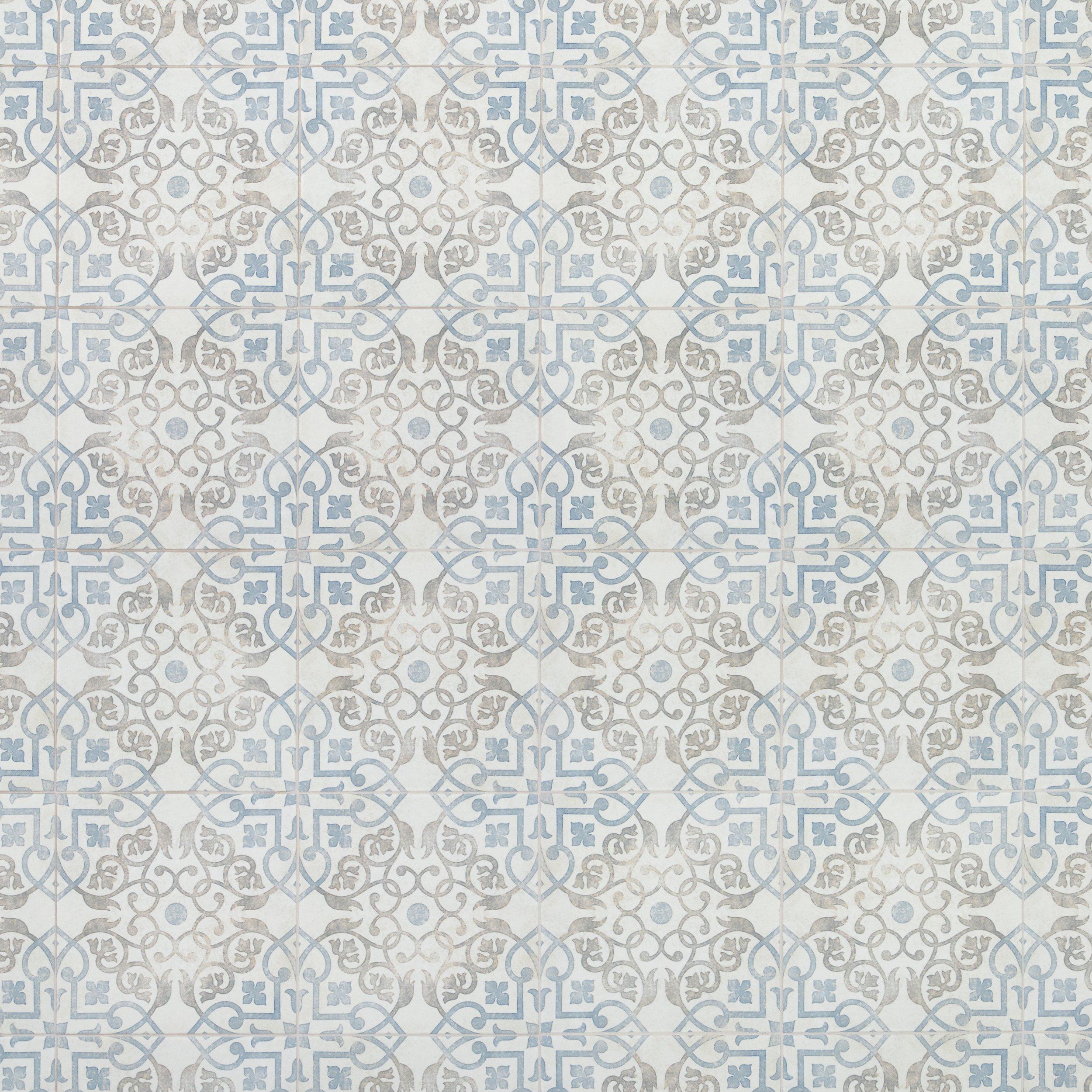 Courtland Sky Porcelain Tile