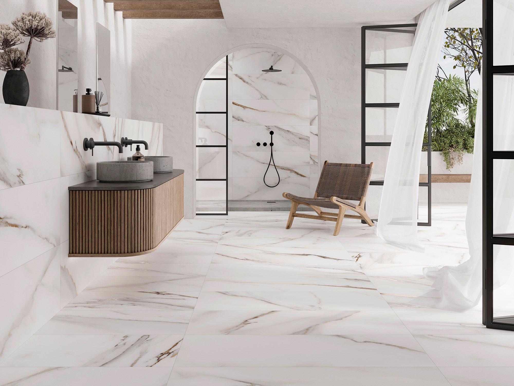 Vicenzia Bianco Porcelain Tile