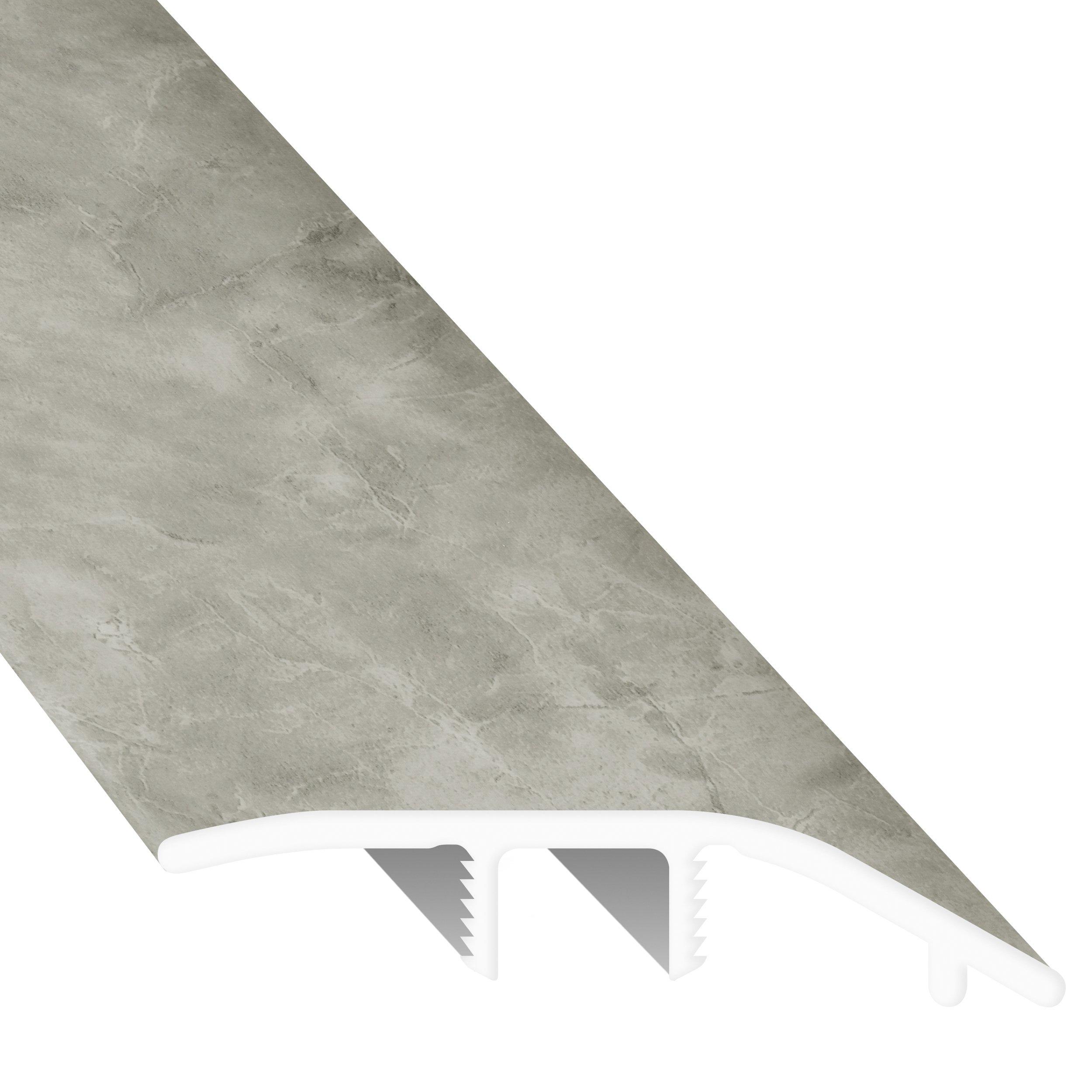 Grey Marble 94in. Vinyl Overlapping Reducer