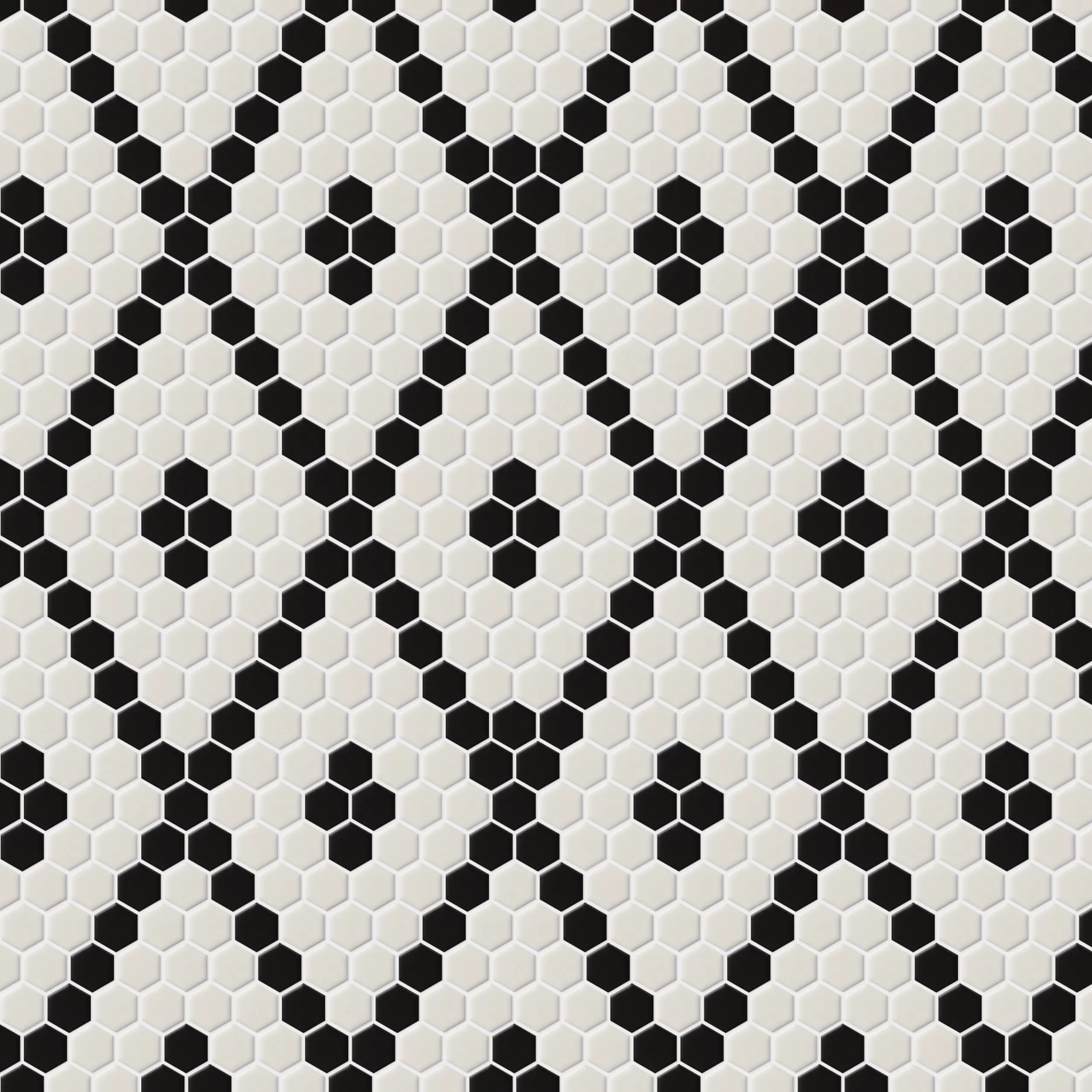 Argyle Hexagon Porcelain Mosaic