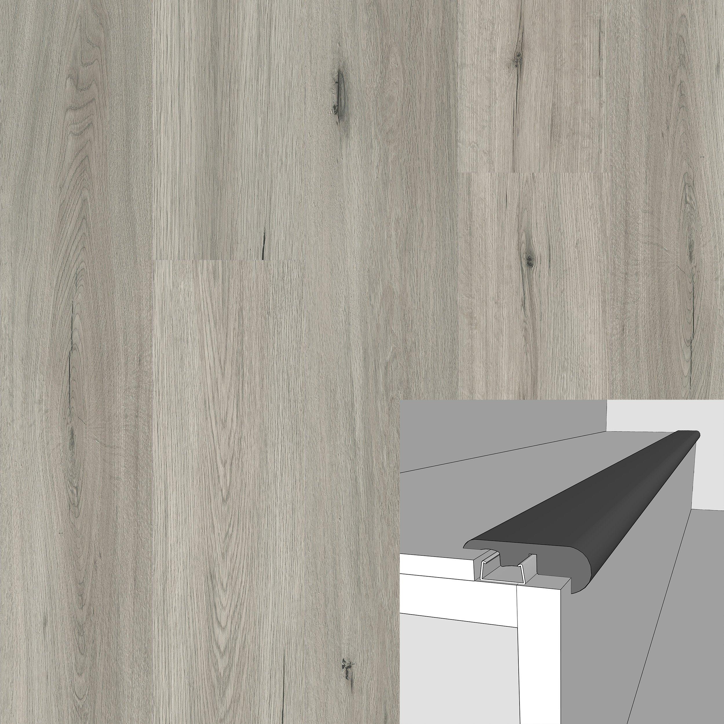 Vanderbilt Manor 94in. Laminate Overlapping Stair Nose