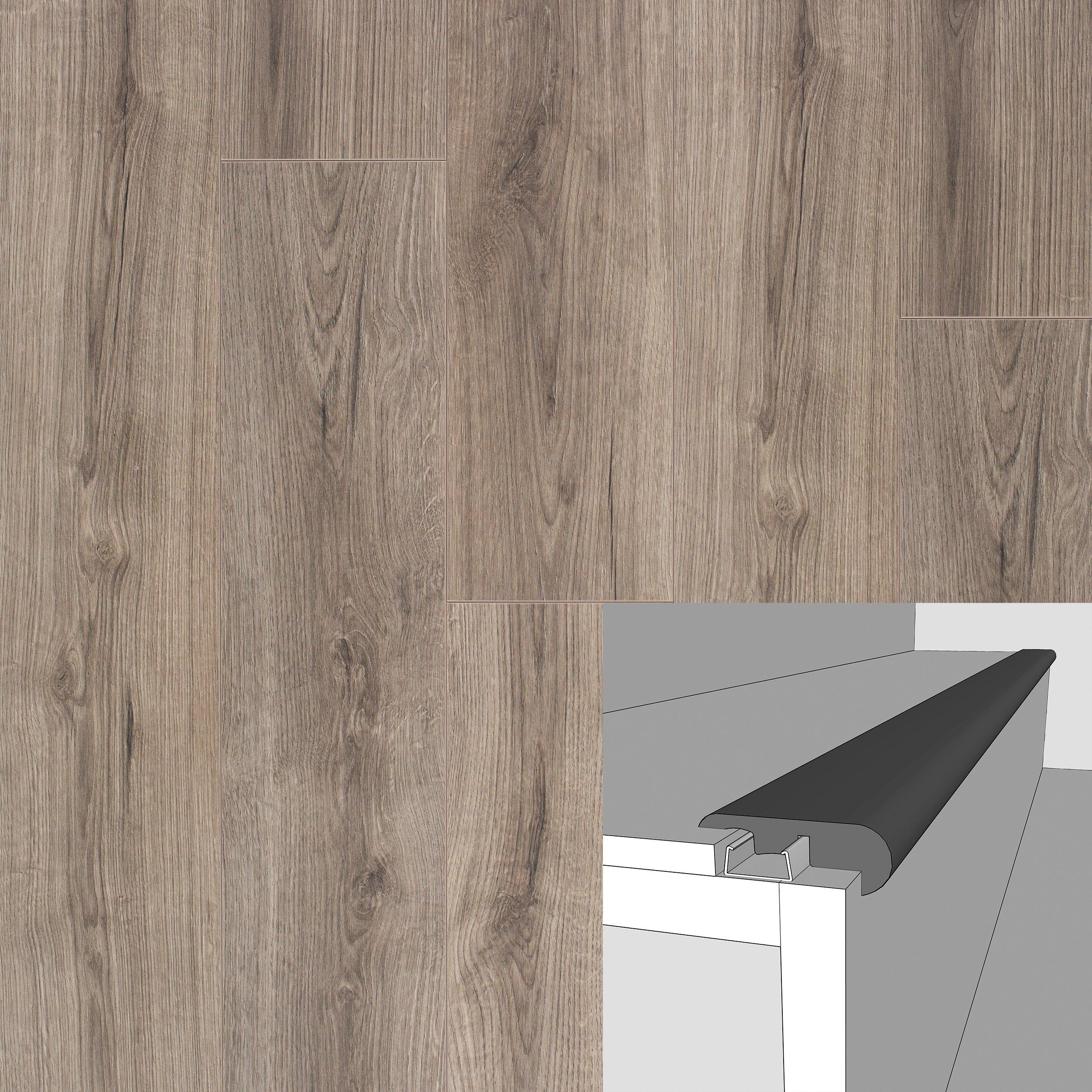 Mountain Morning 94in. Laminate Overlapping Stair Nose