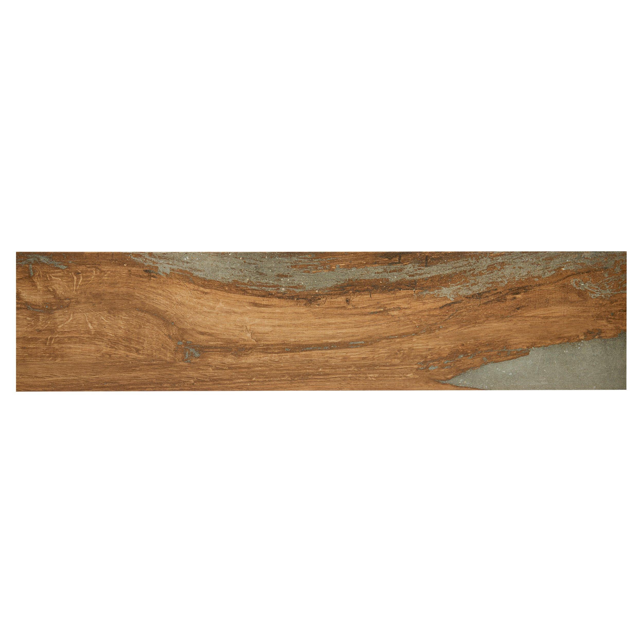 Eldora Blend Wood Plank Matte Porcelain Tile