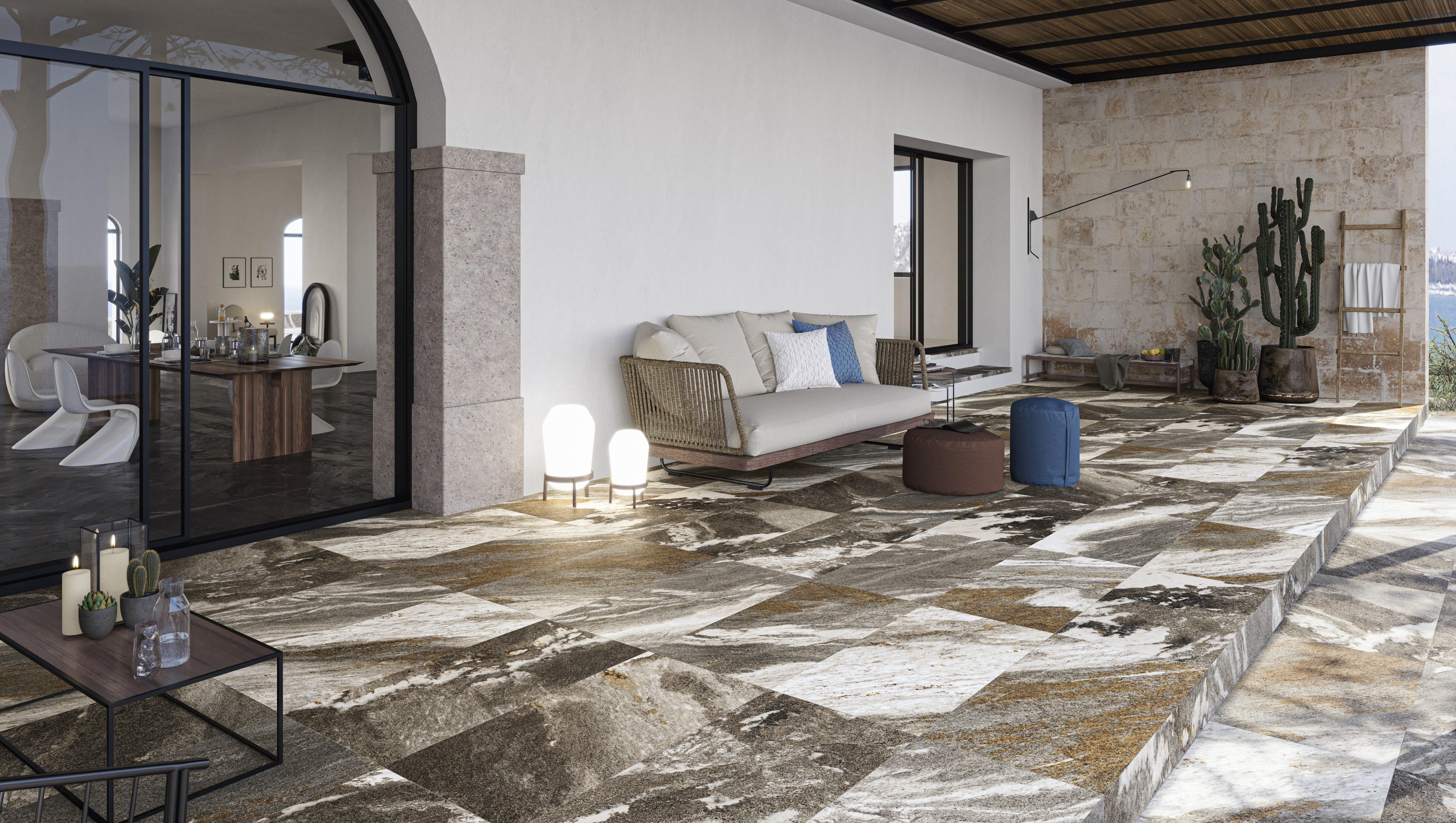 Caspian Oro Matte Porcelain Tile