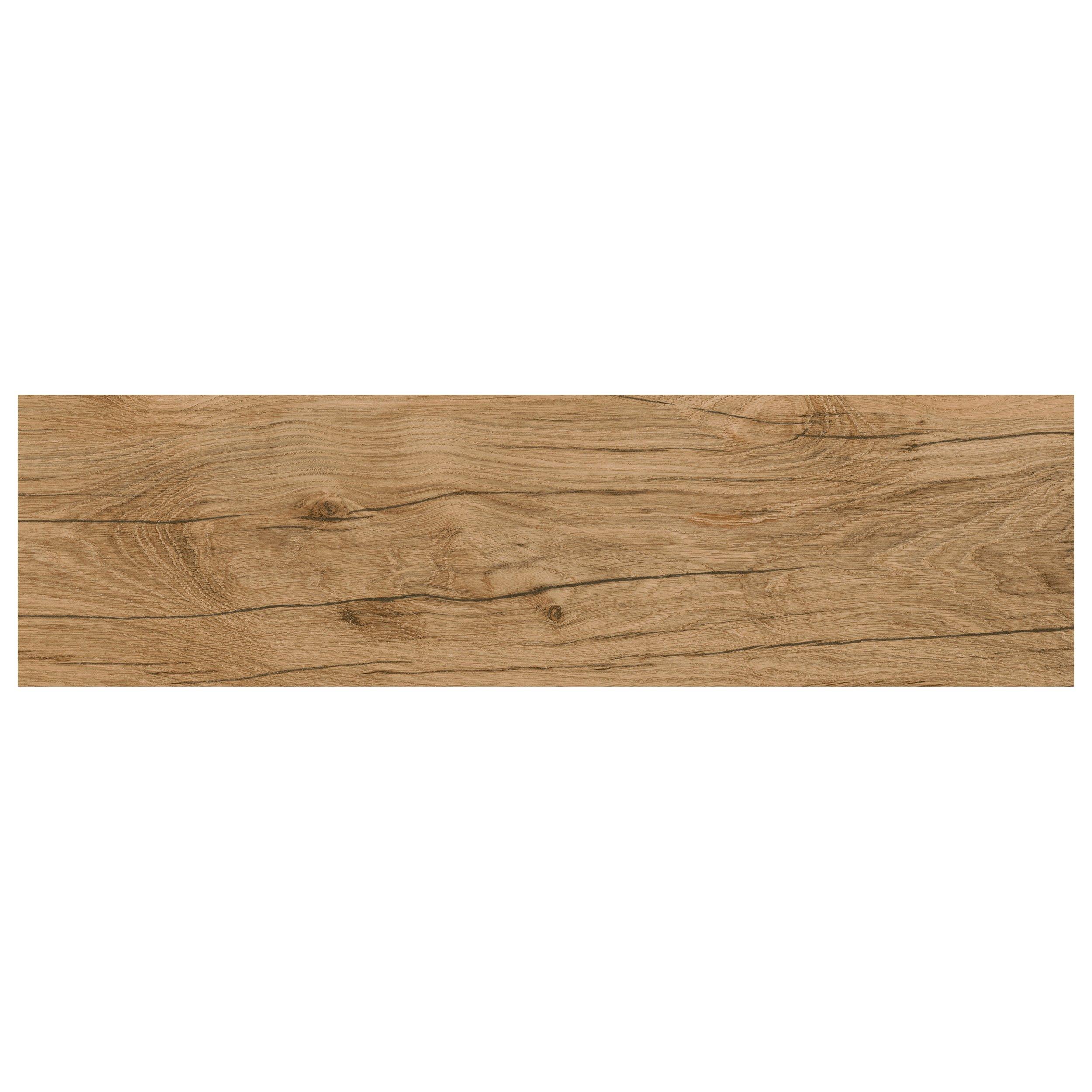 Alden Natural Wood Plank Matte Porcelain Tile