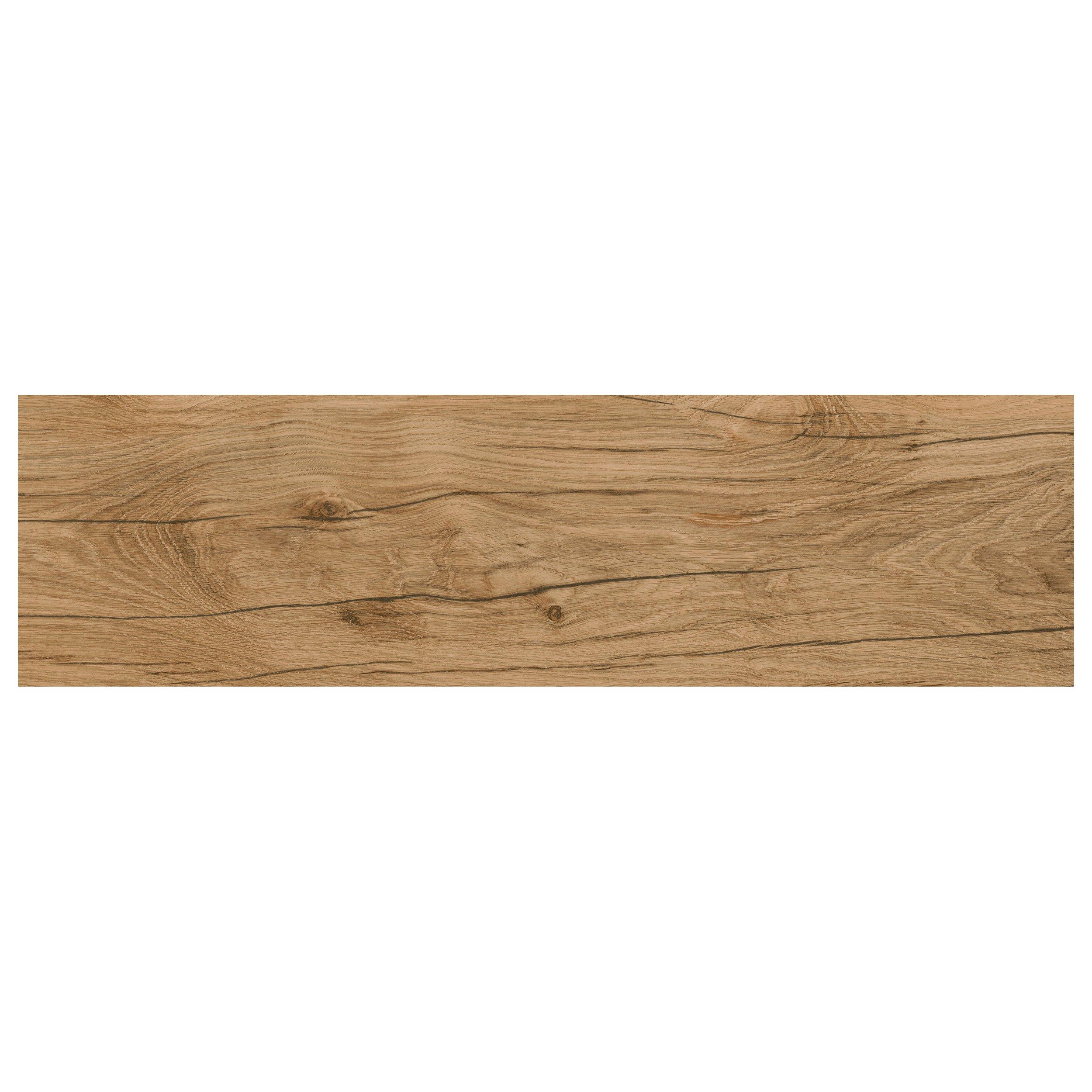 Alden Natural Wood Plank Porcelain Tile