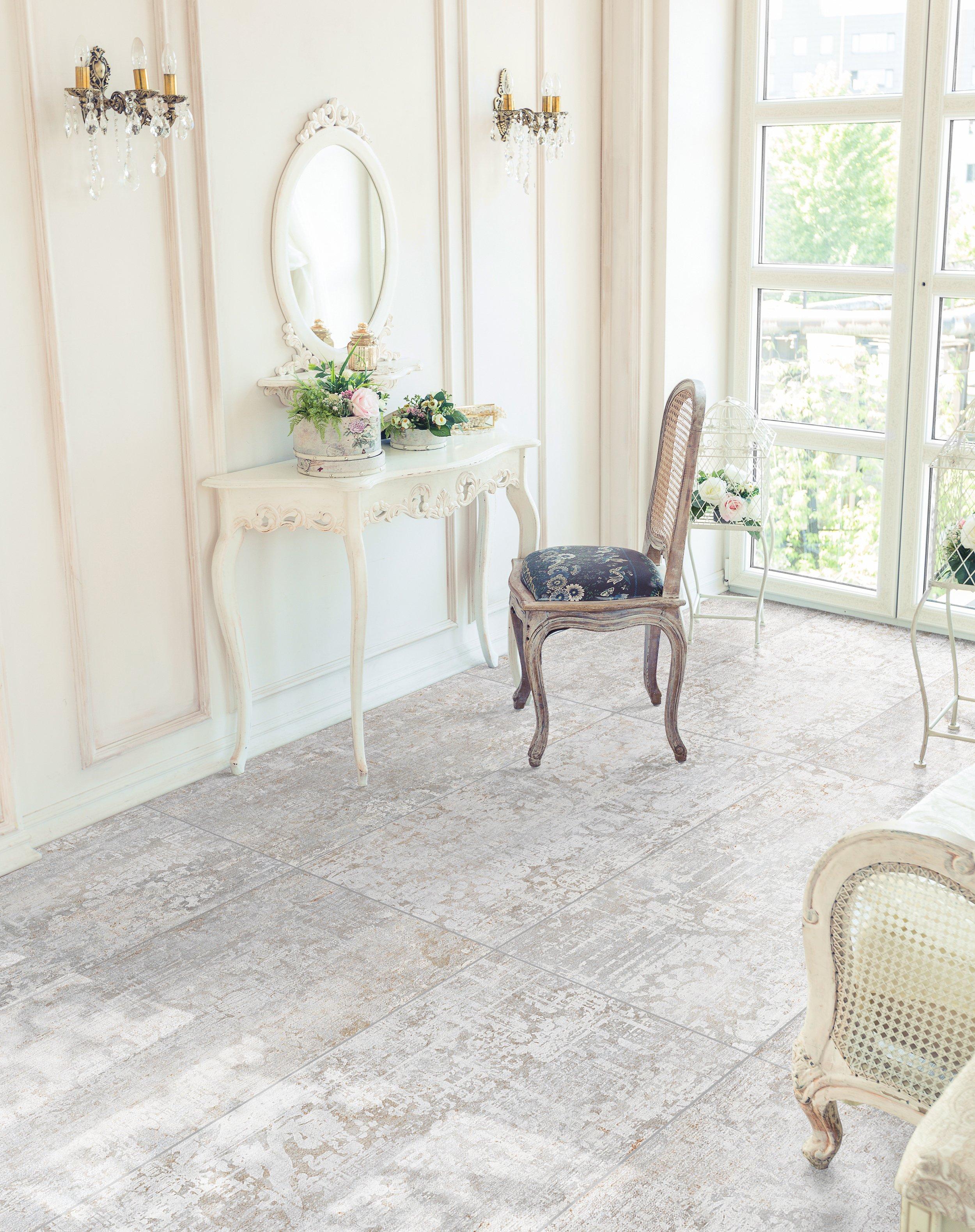 Flores Blanca Porcelain Tile