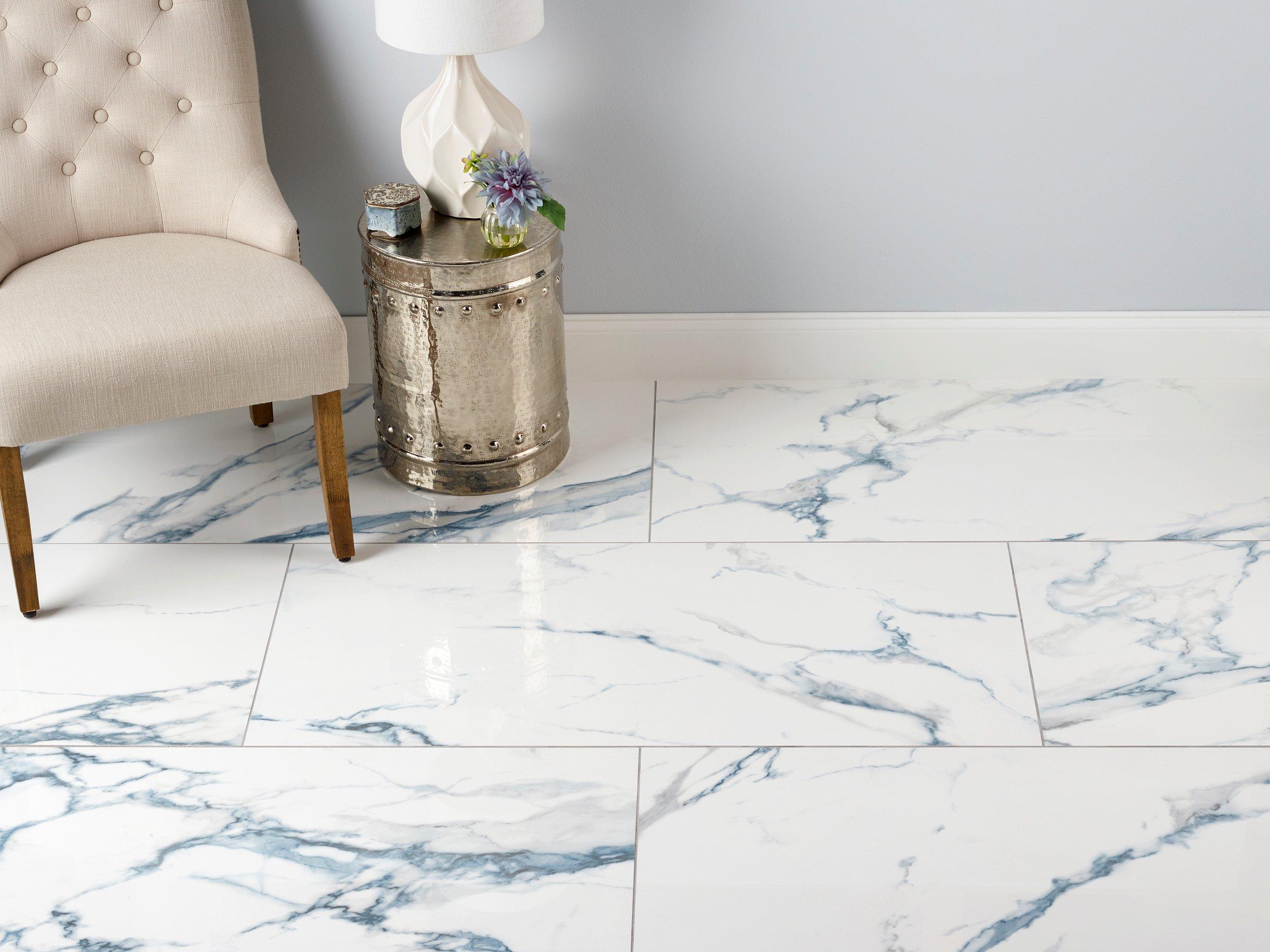 Martinique Azul Polished Porcelain Tile