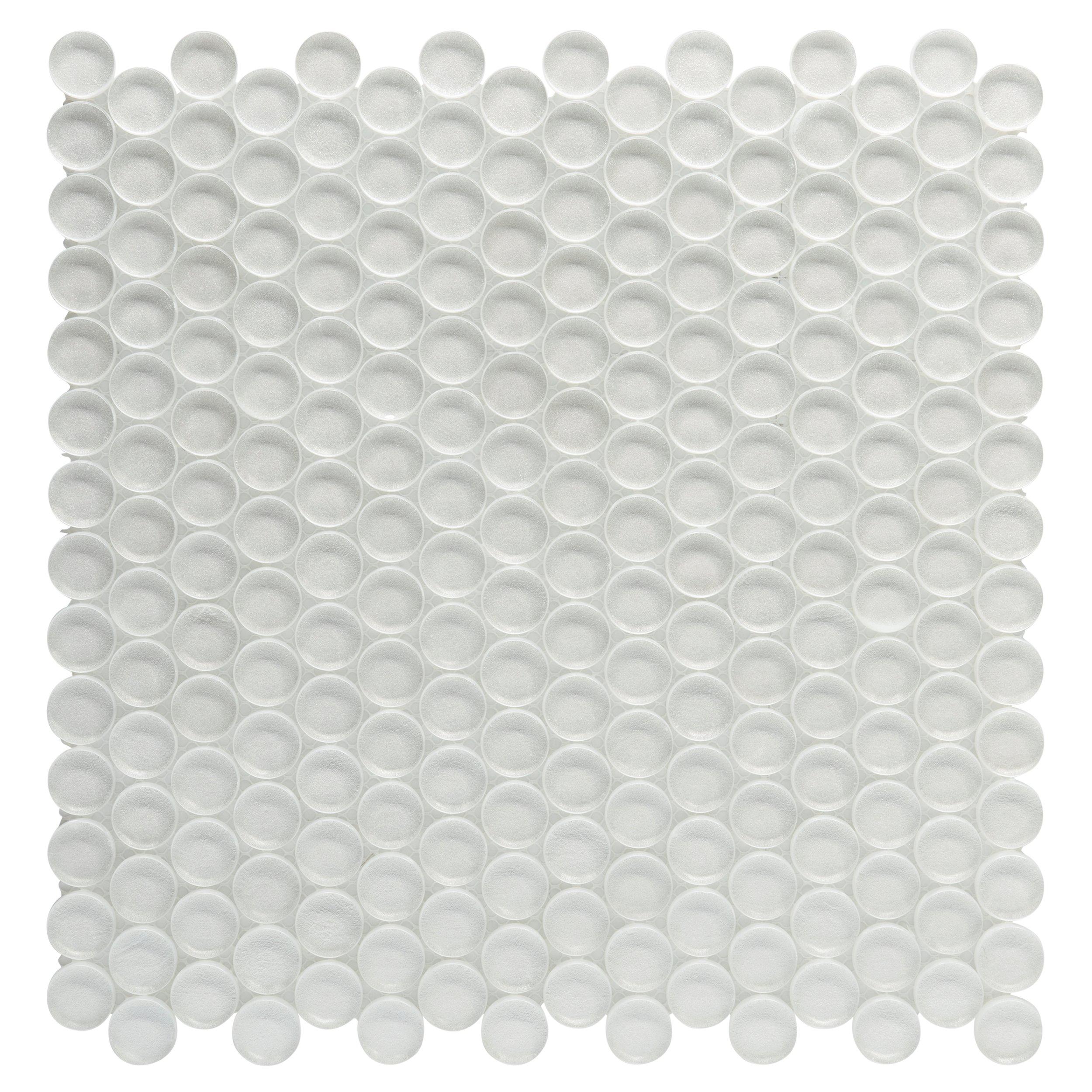 Diamond Penny Glass Mosaic