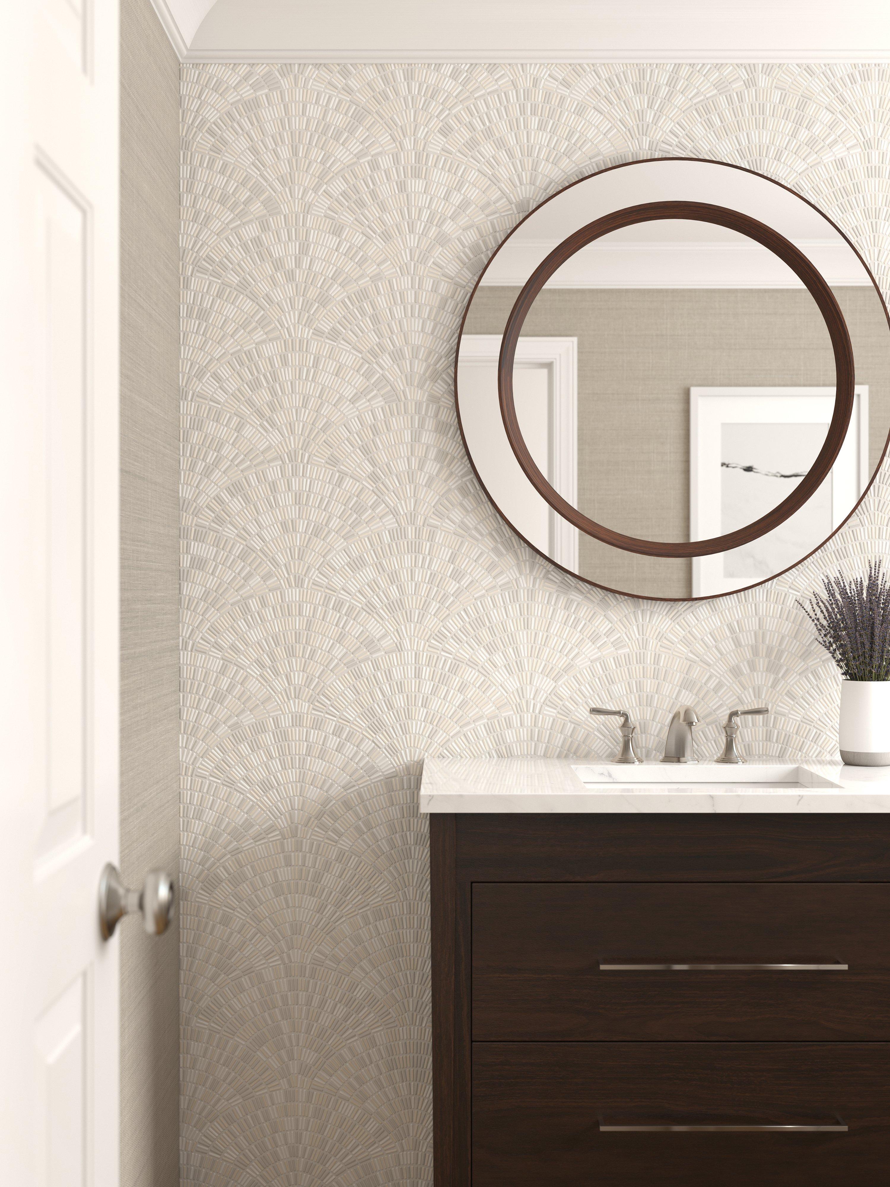 Moab Fan Glass Mosaic