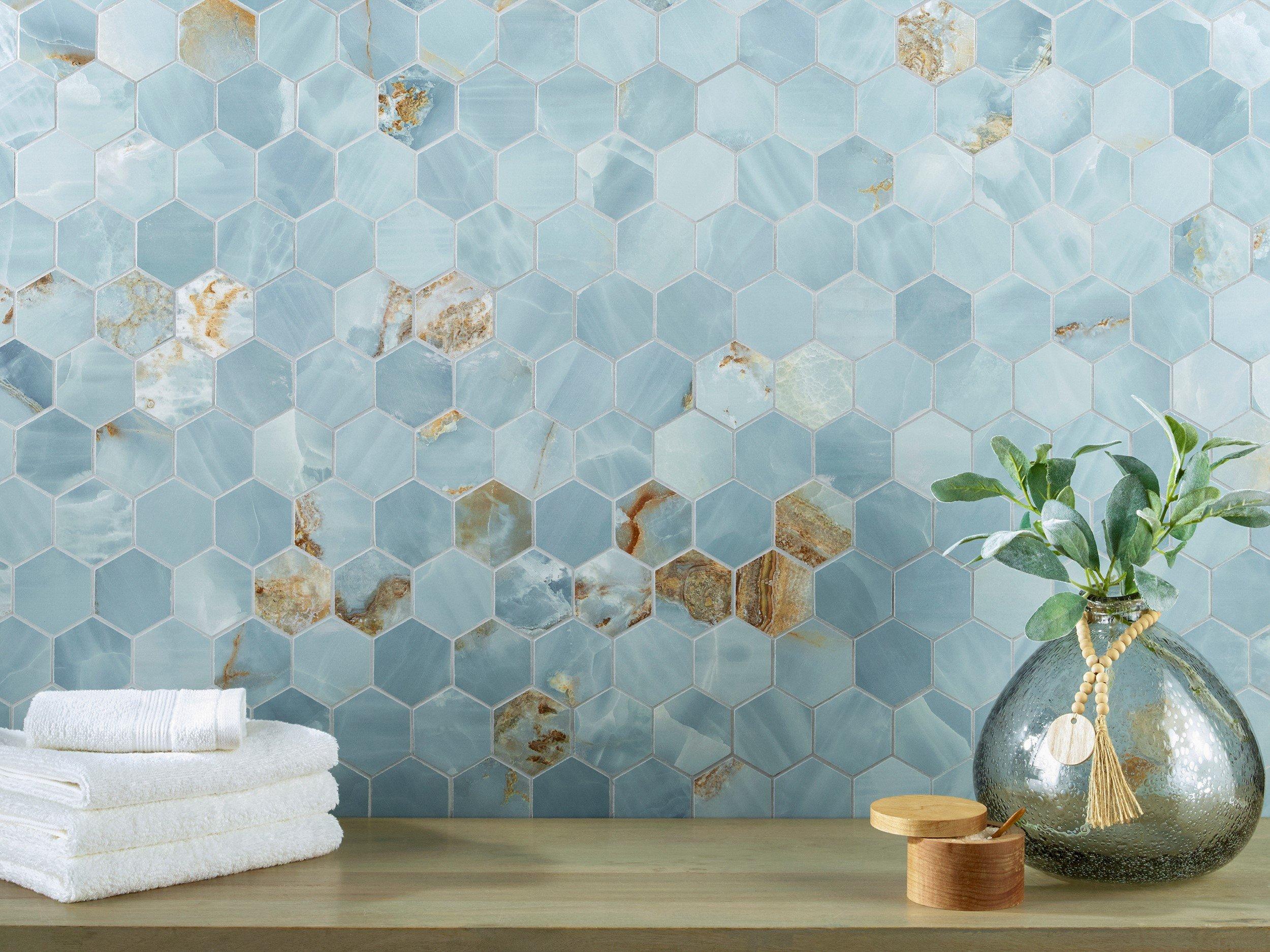 Vita Bella Hexagon Matte Porcelain Mosaic