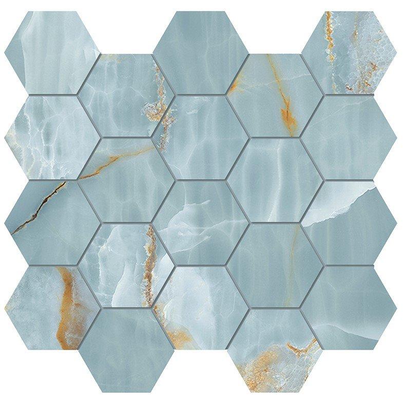 Vita Bella Hexagon Porcelain Mosaic Tile | Floor and Decor