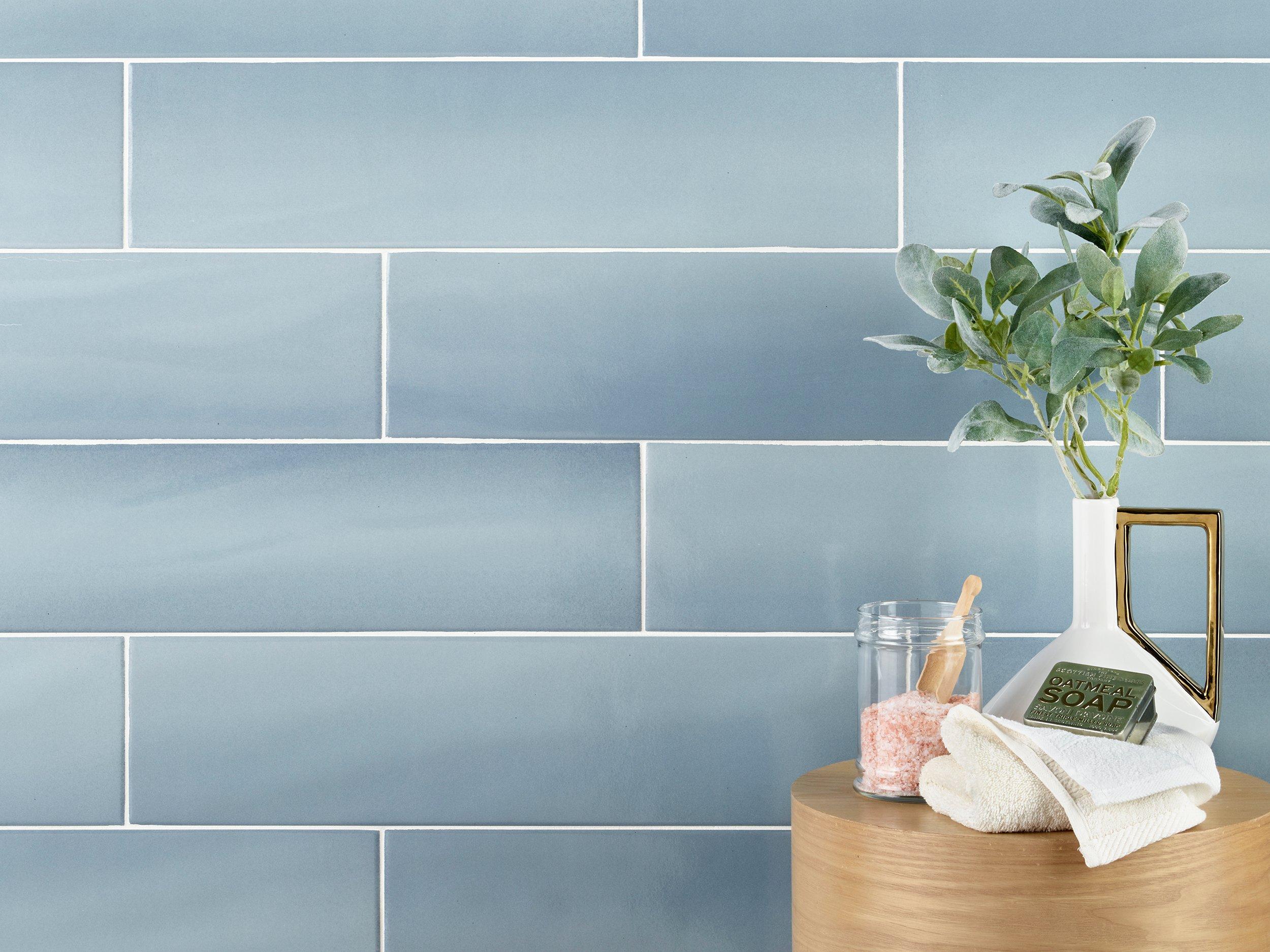 Airen Beach Polished Porcelain Tile - Blue Tile | Floor and Decor