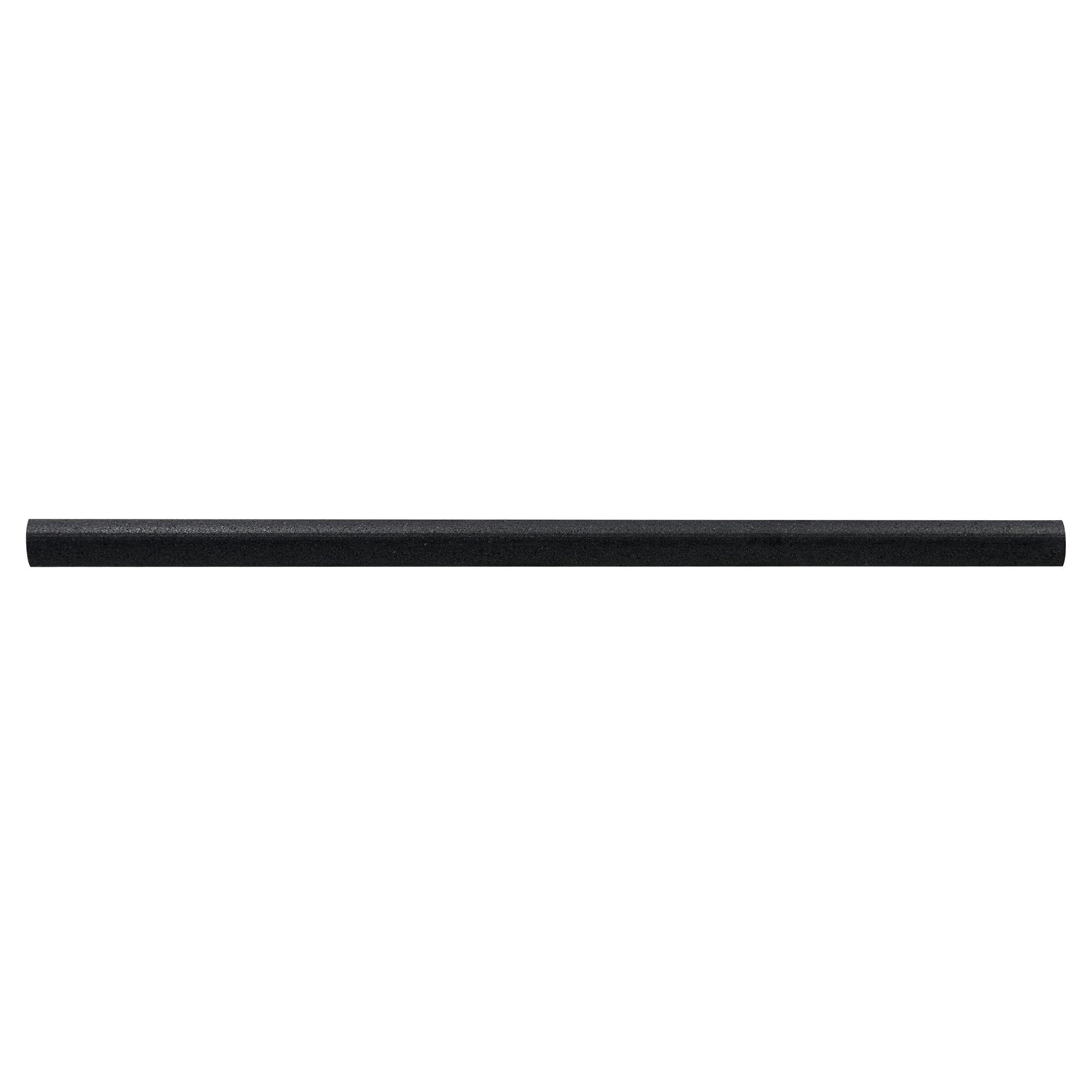Jet Black Honed Basalt Pencil