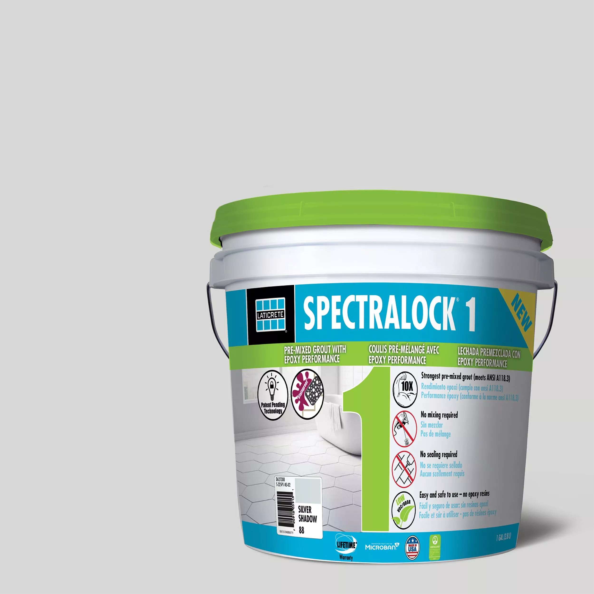 Laticrete 09 Frosty Spectralock 1