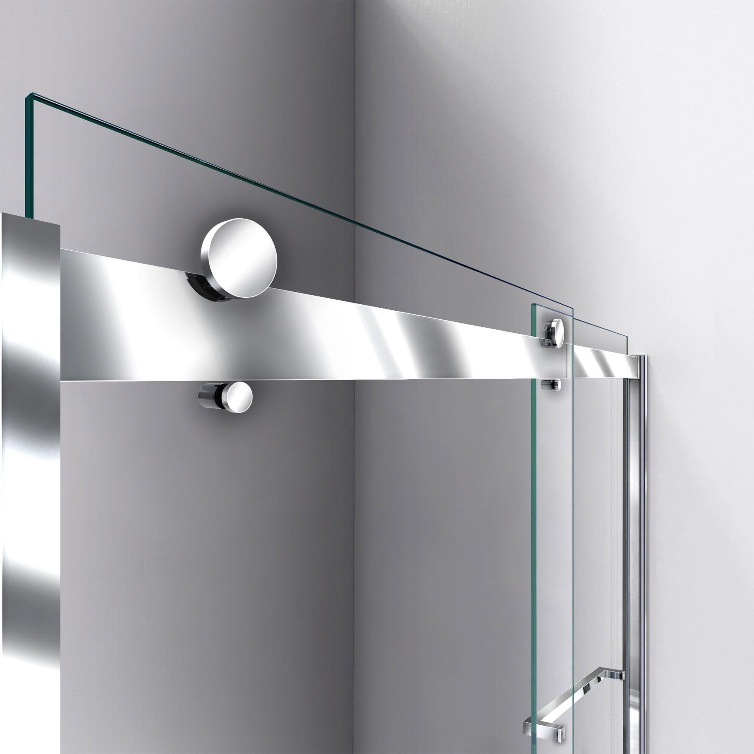 Sapphire Chrome Bypass Shower Door