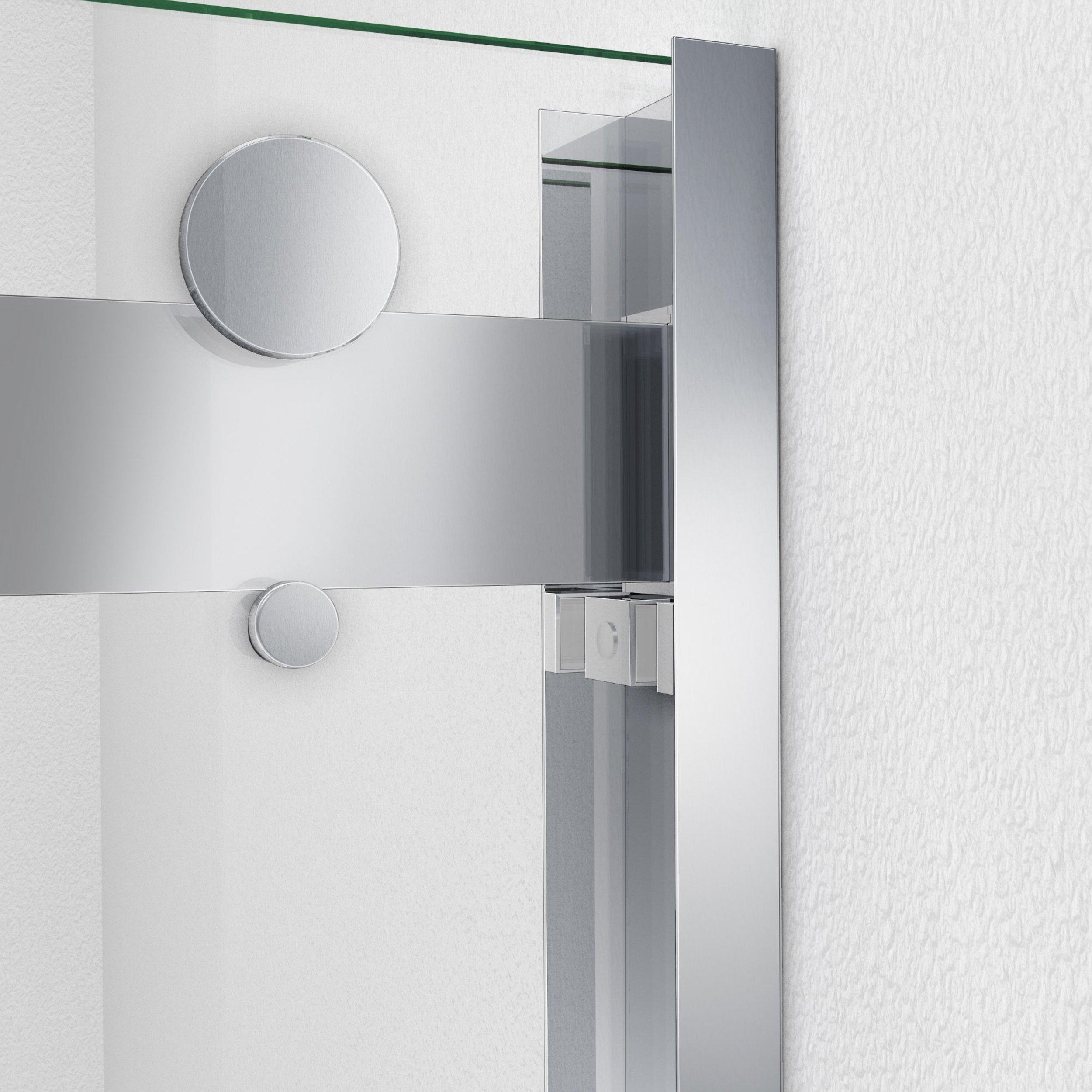 Essence-H Chrome Bypass Shower Door