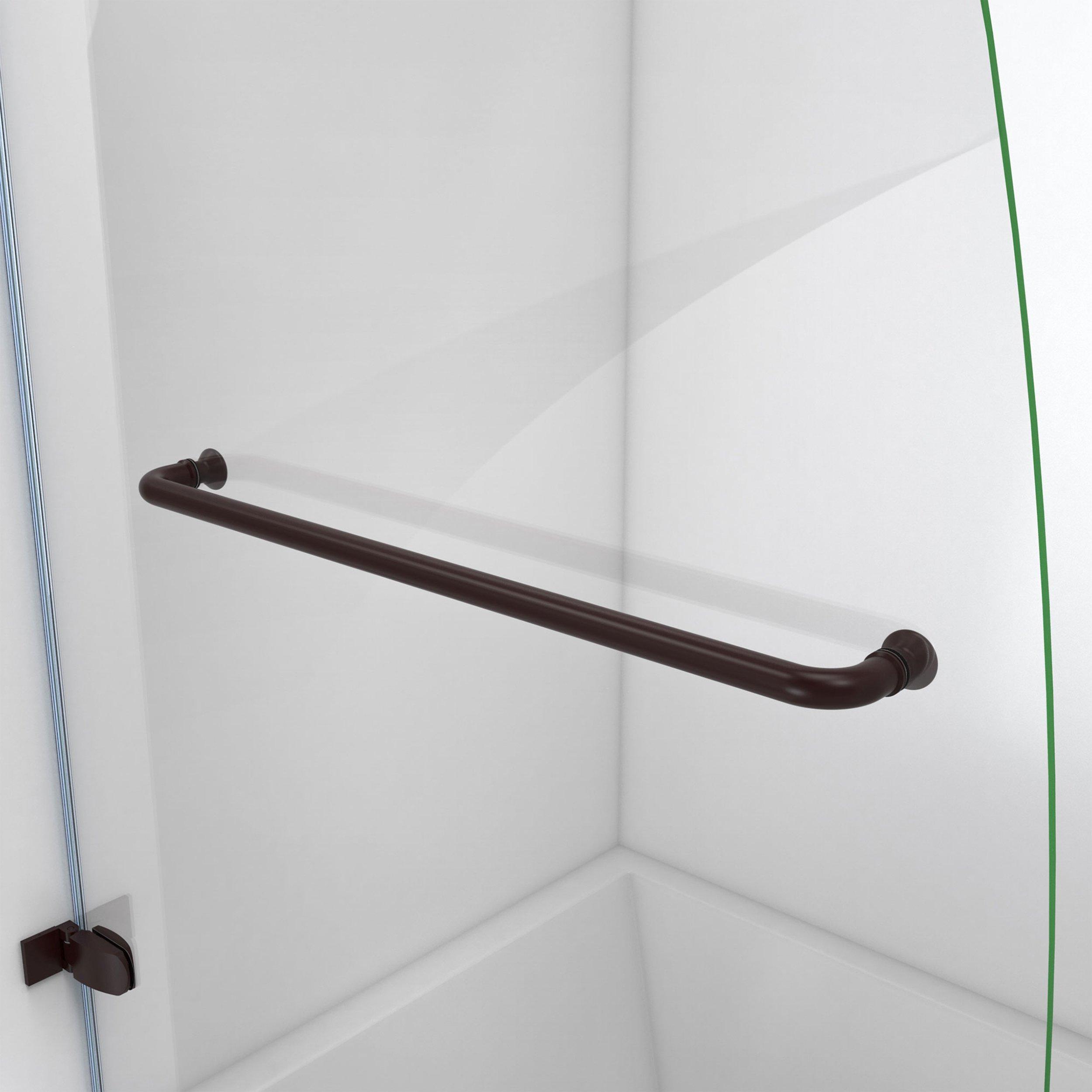 Aqua Uno Orb Hinged Shower Door
