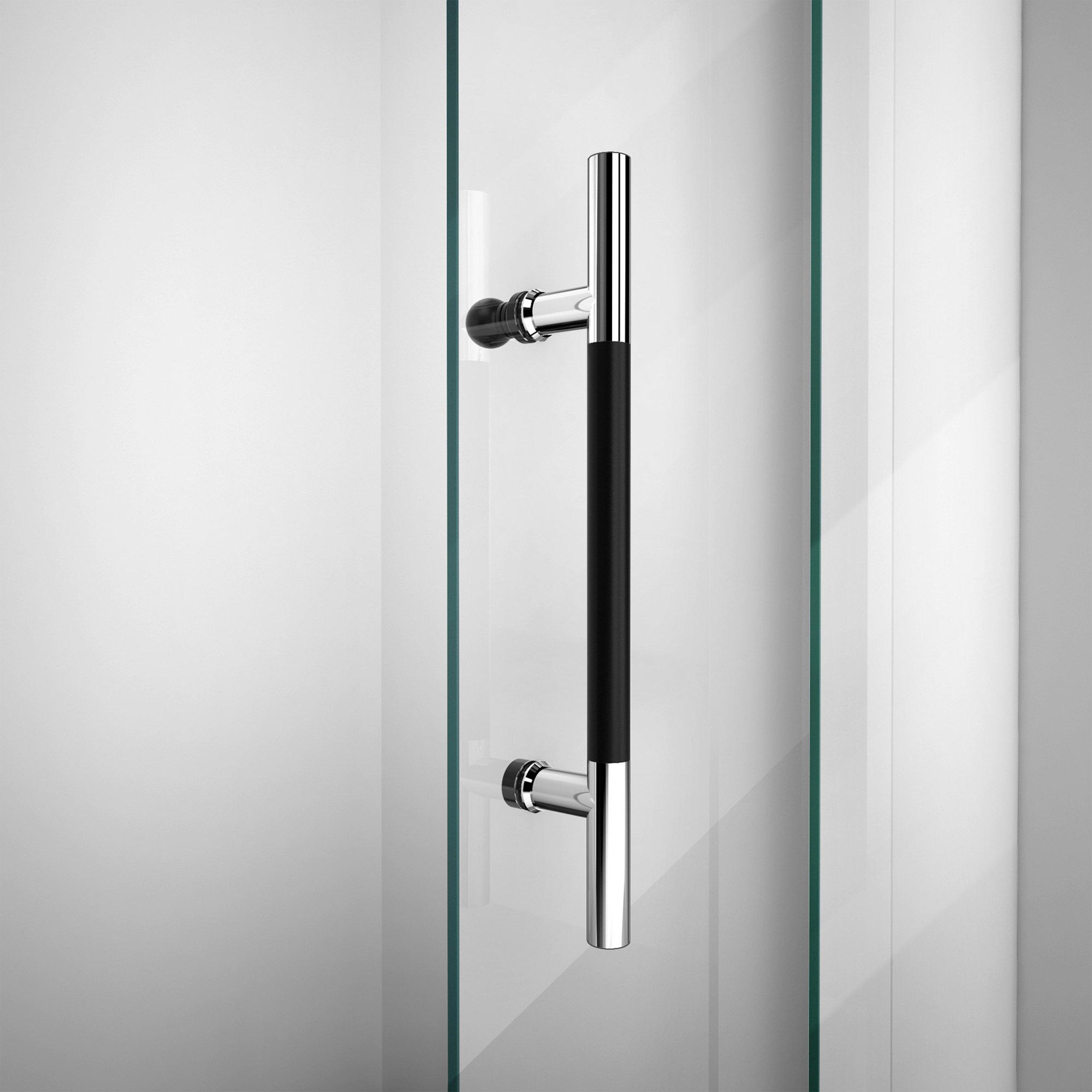 Enigma-XT Tuxedo Frameless Sliding Shower Door