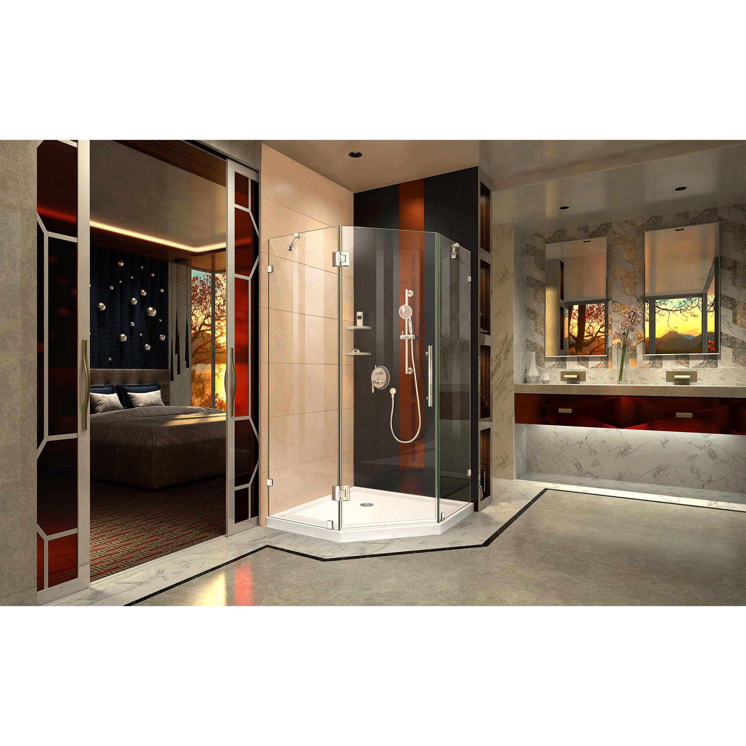 Prism Lux Chrome Enclosure Shower Door