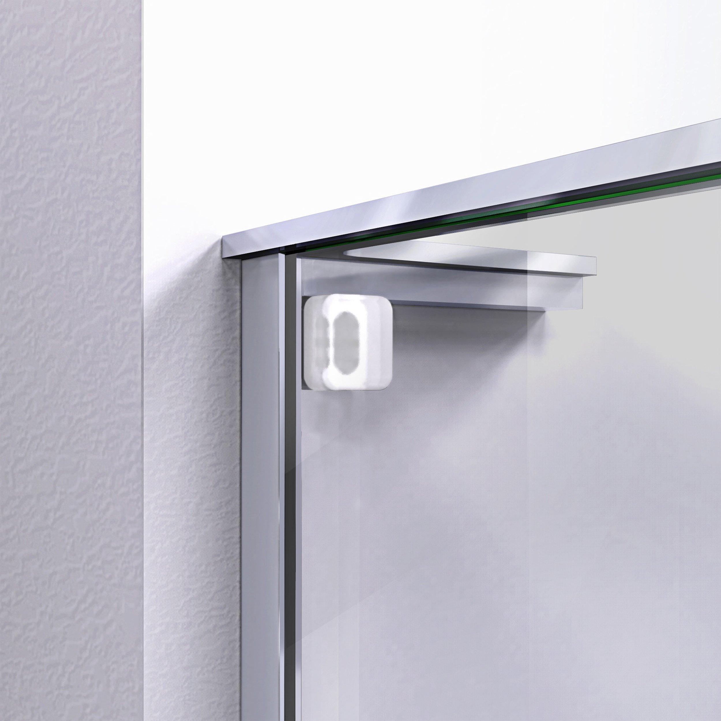 Mirage-Z Chrome Frameless Sliding Shower Door