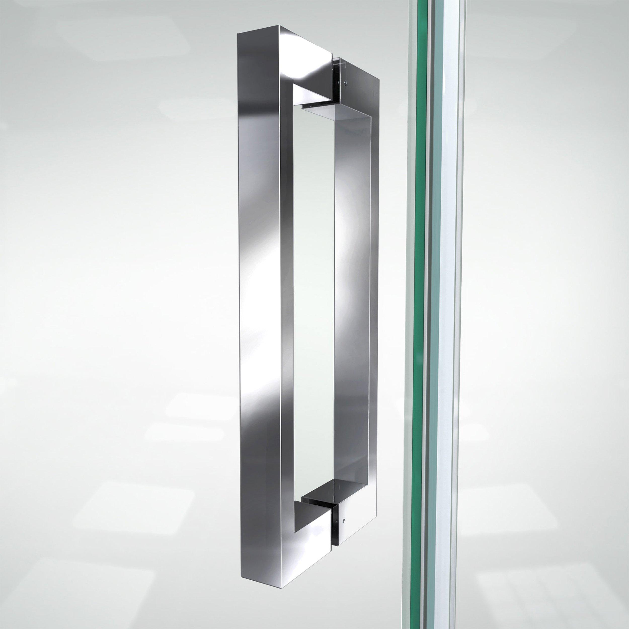 Elegance-LS Chrome Pivot Shower Door