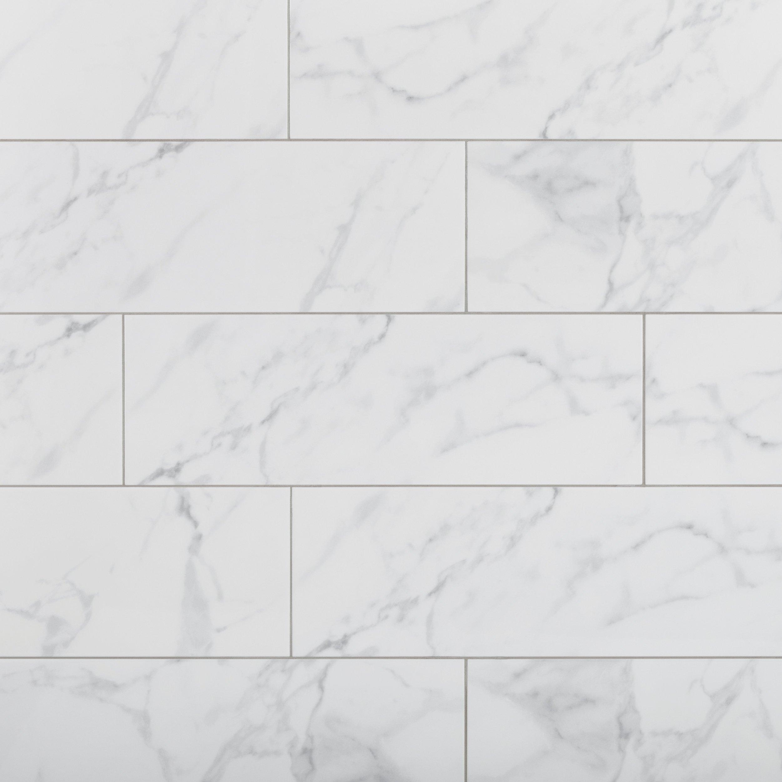 Carrara Catalina Polished Ceramic Tile