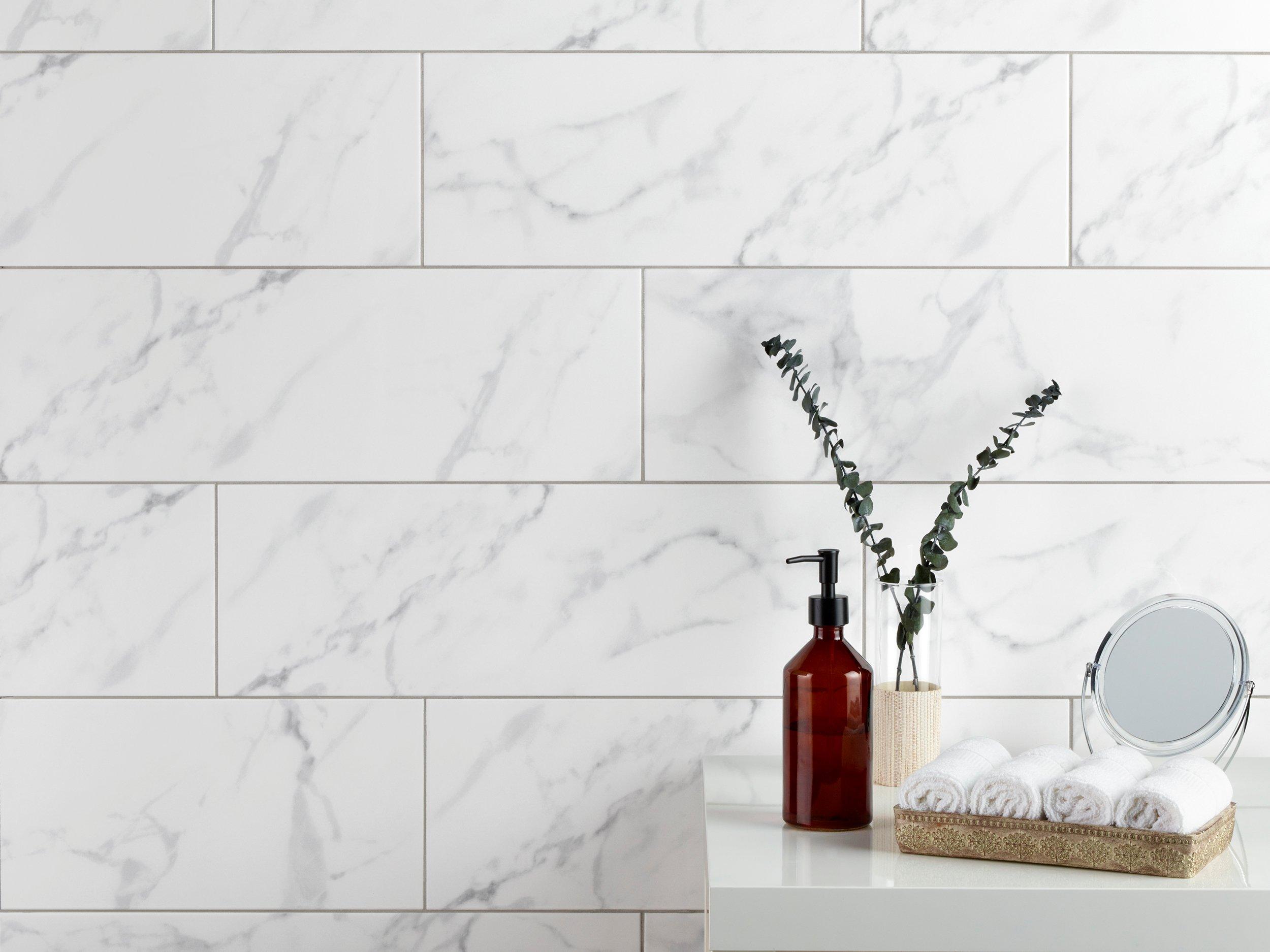 Carrara Catalina Polished Ceramic Tile