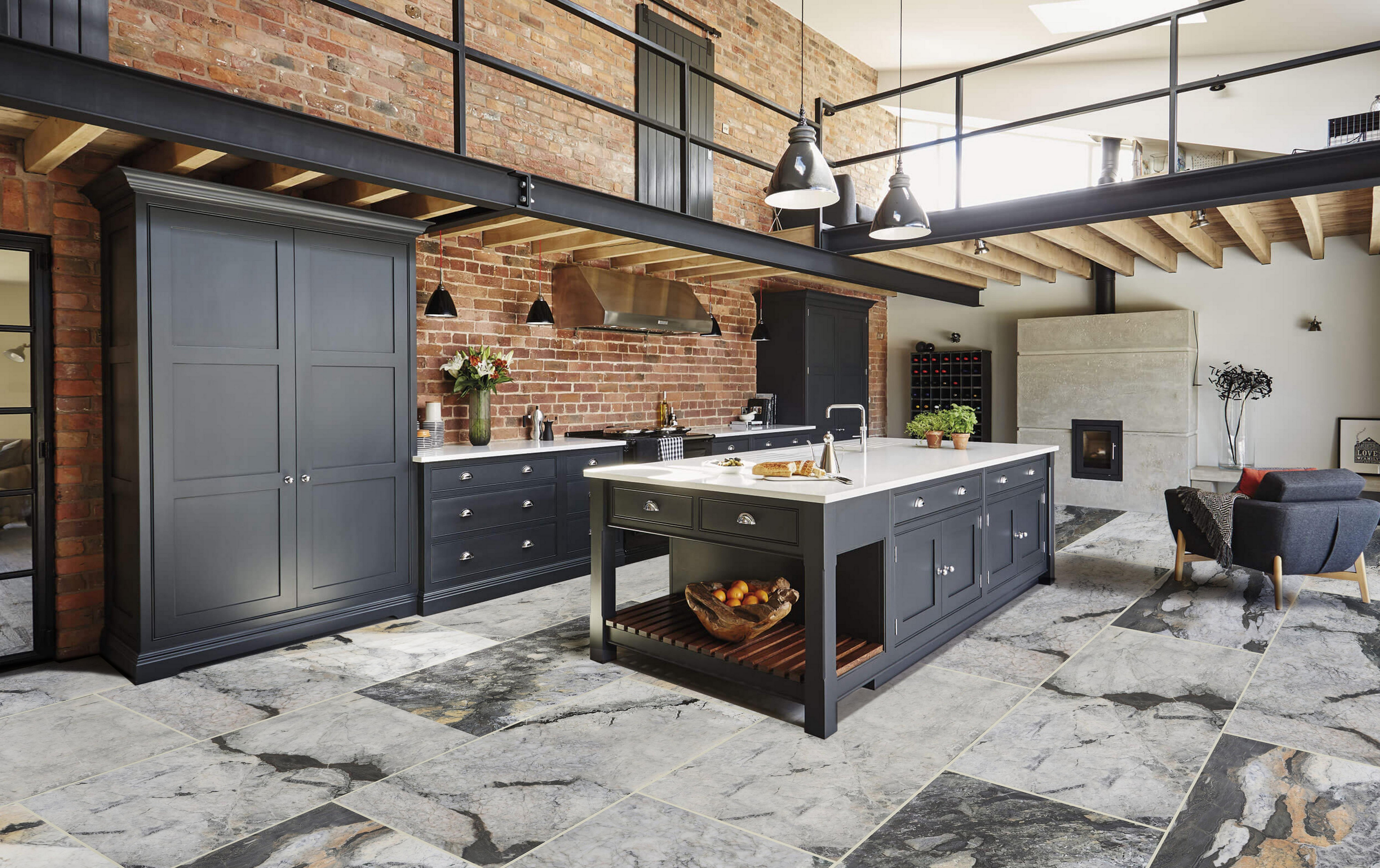 Vista Canyon Polished Marble Tile