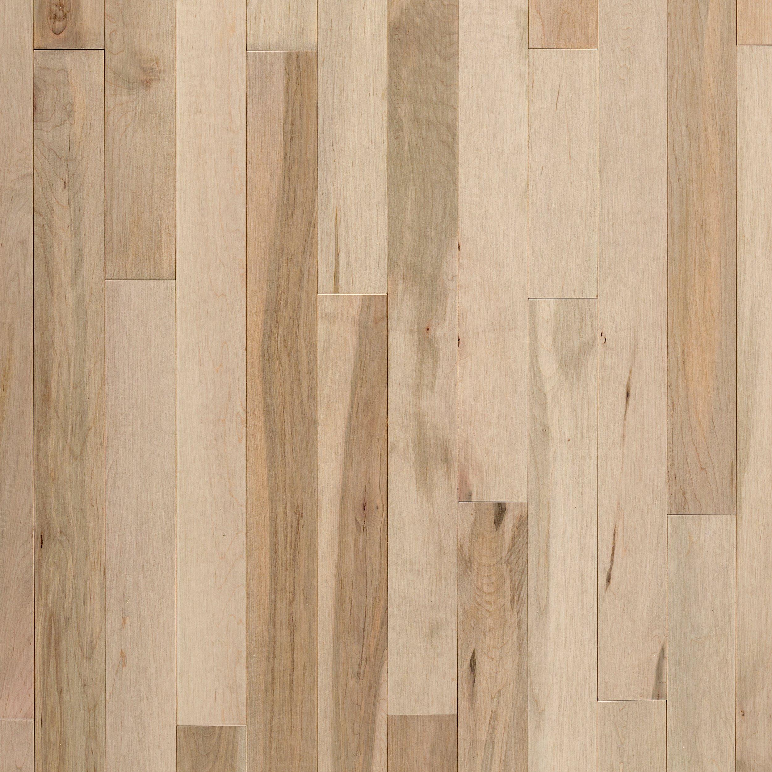 Natural Maple Solid Hardwood Flooring - WoodHouse Flooring