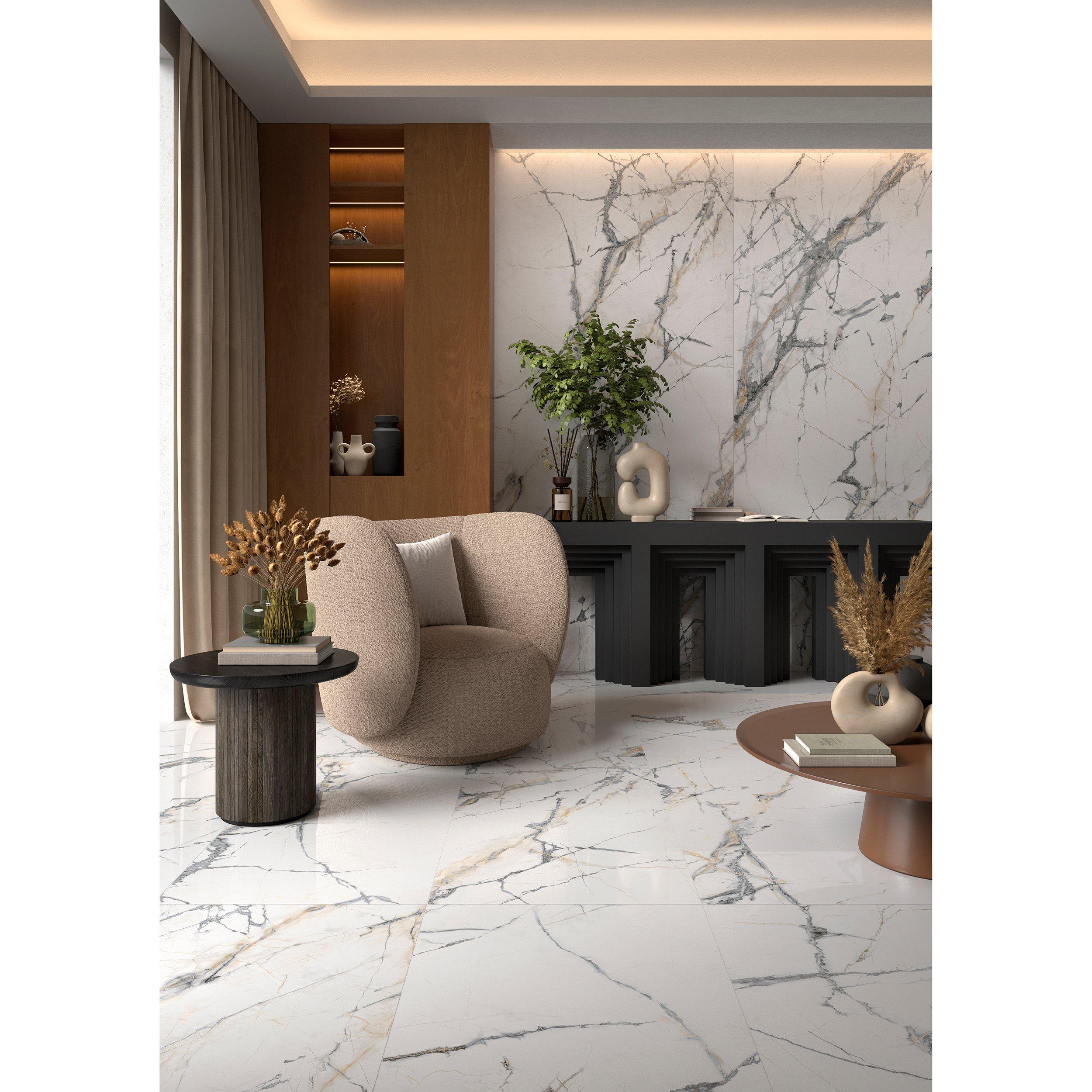 Sample - Rialto Grand Polished Porcelain Slab