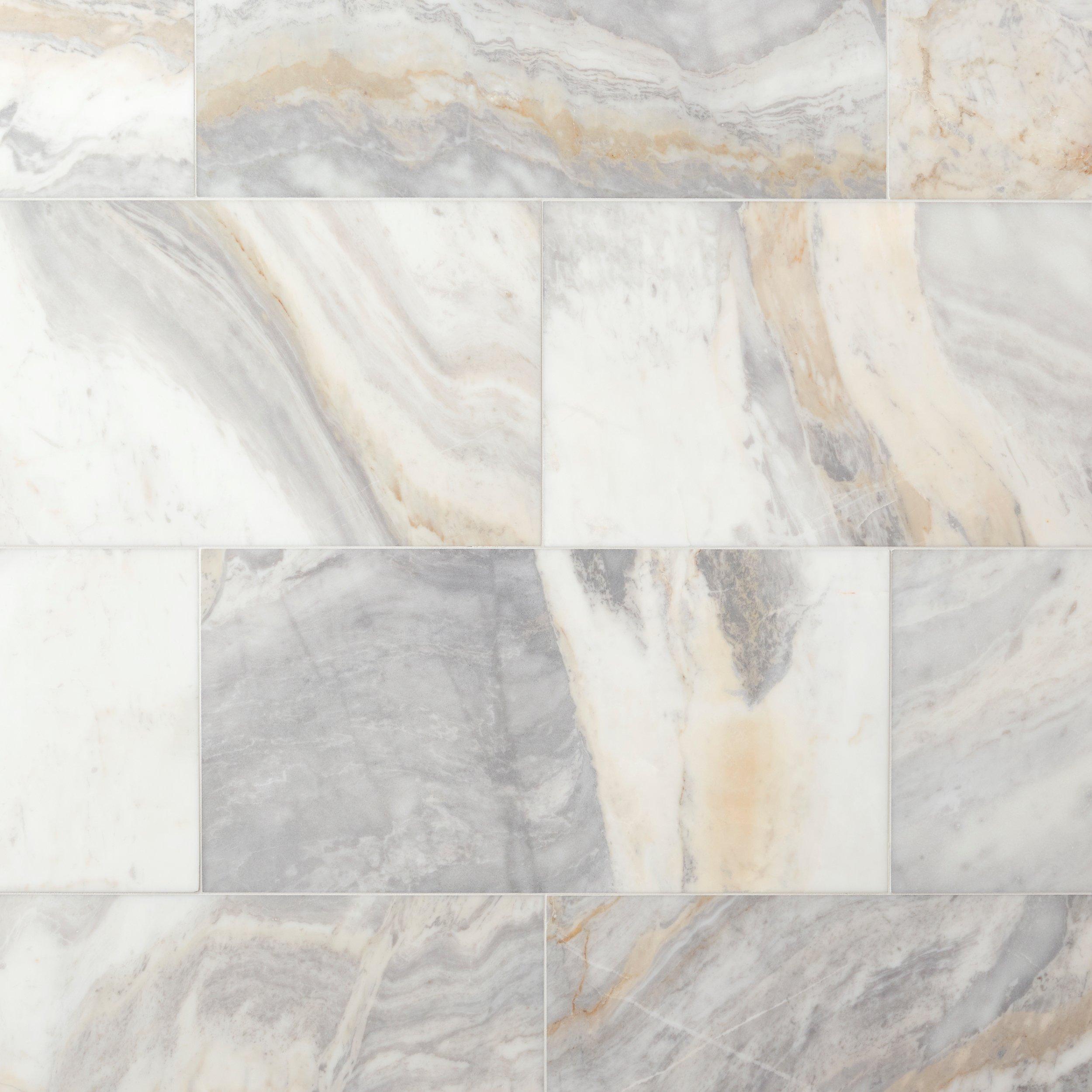 Lucina Honed Marble Tile