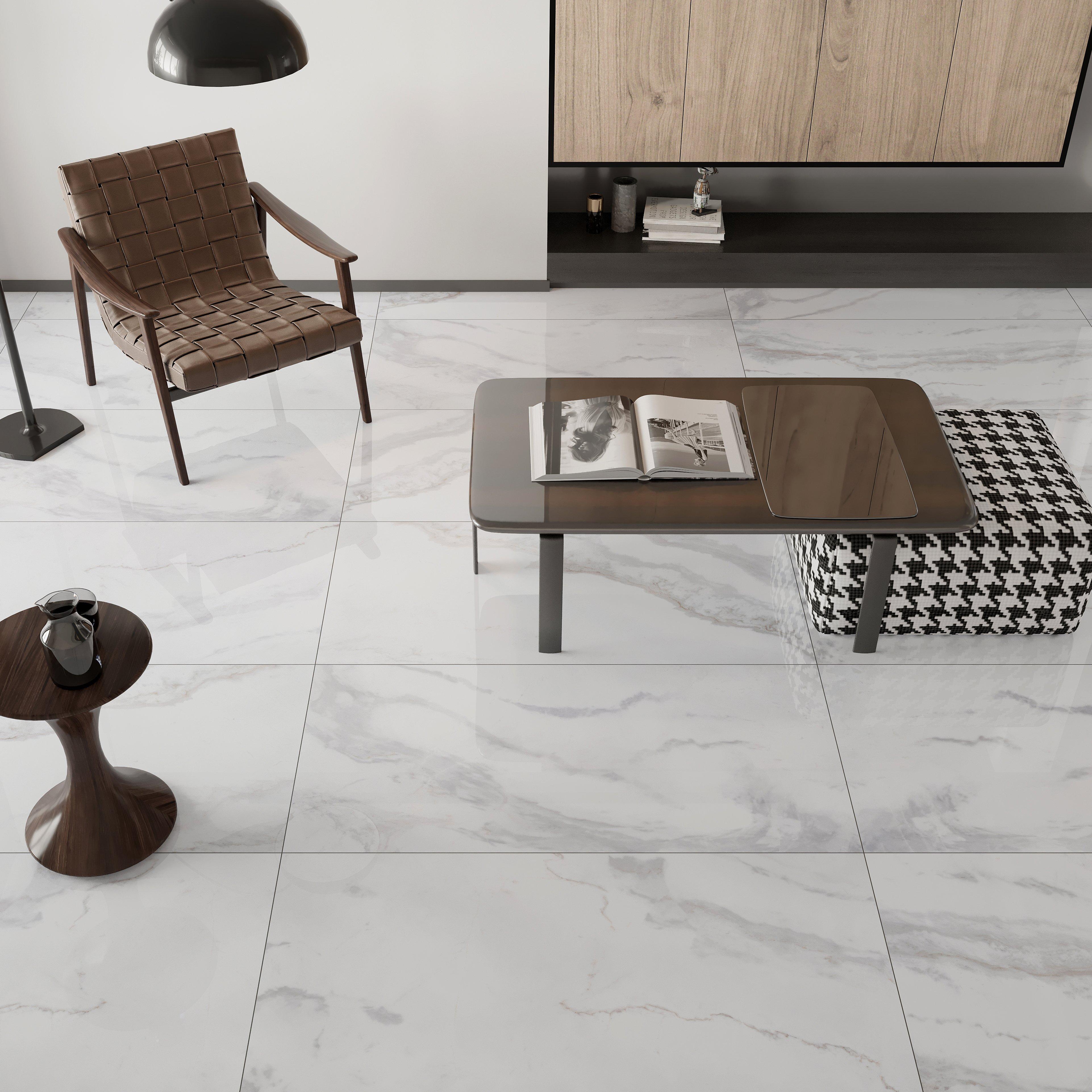 Island Dolomite 24x48 Polished Marble Tile