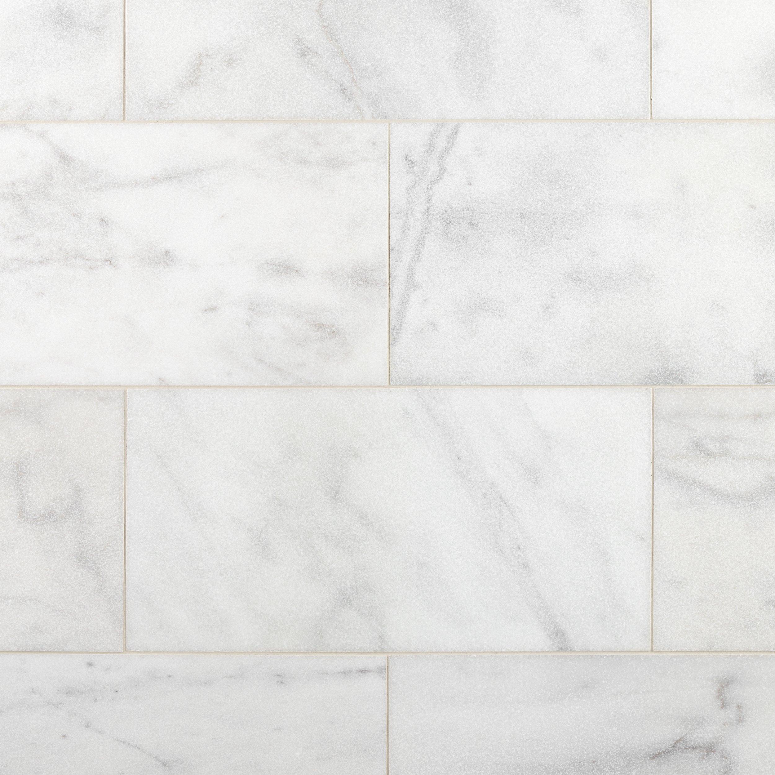 Carrara Chateau Brushed Marble Tile