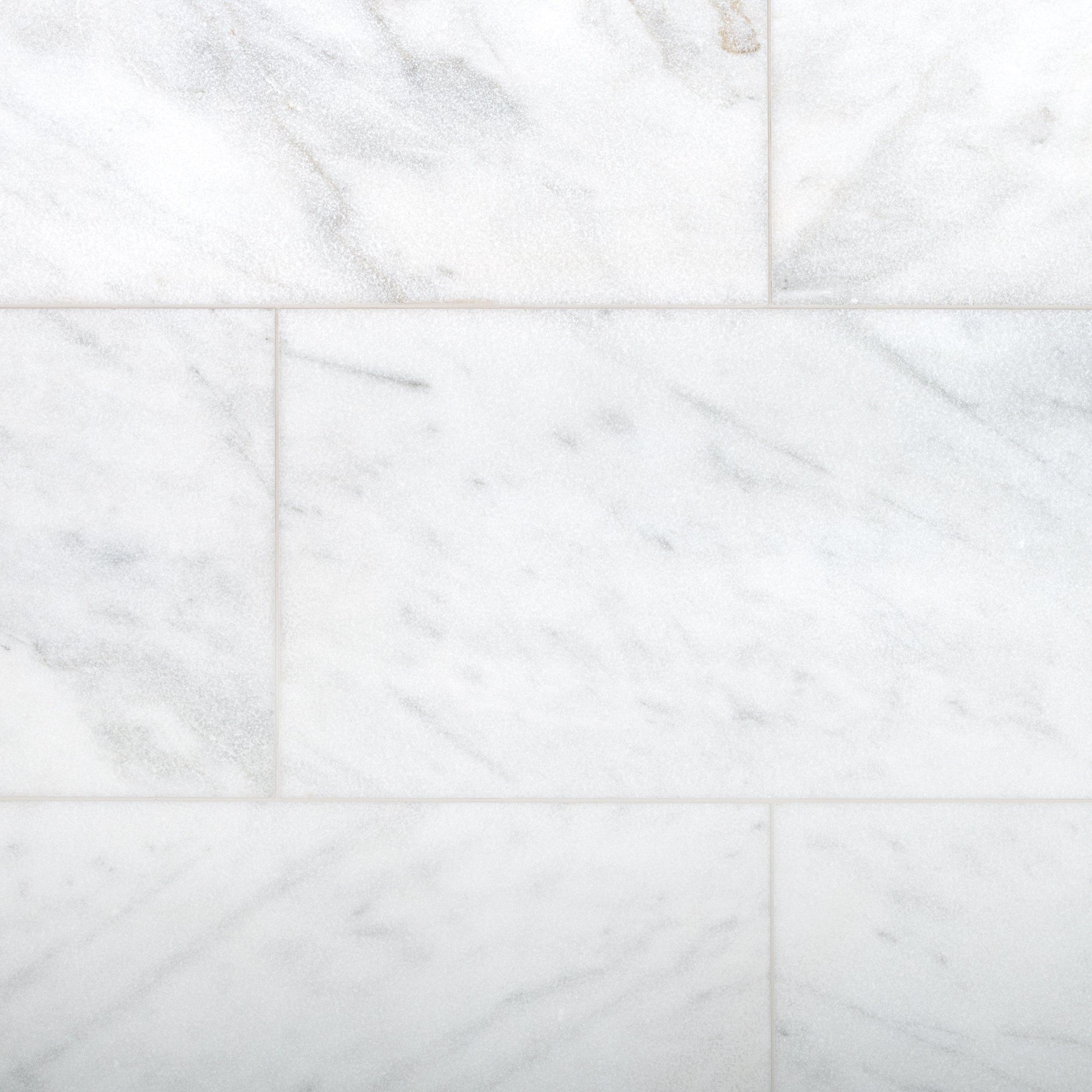 Carrara Chateau Brushed Marble Tile