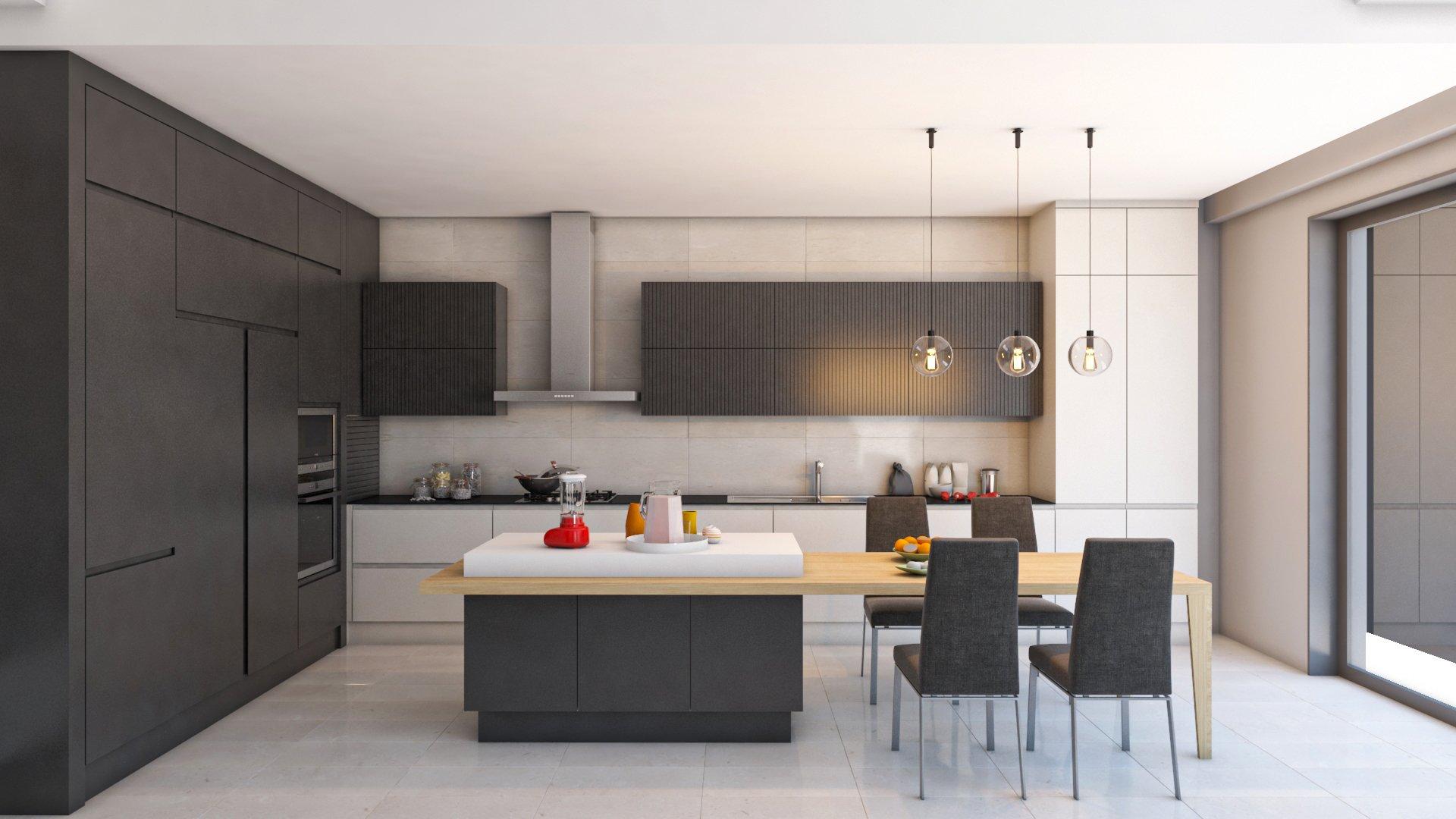 Fossil Beige Brushed Limestone Tile