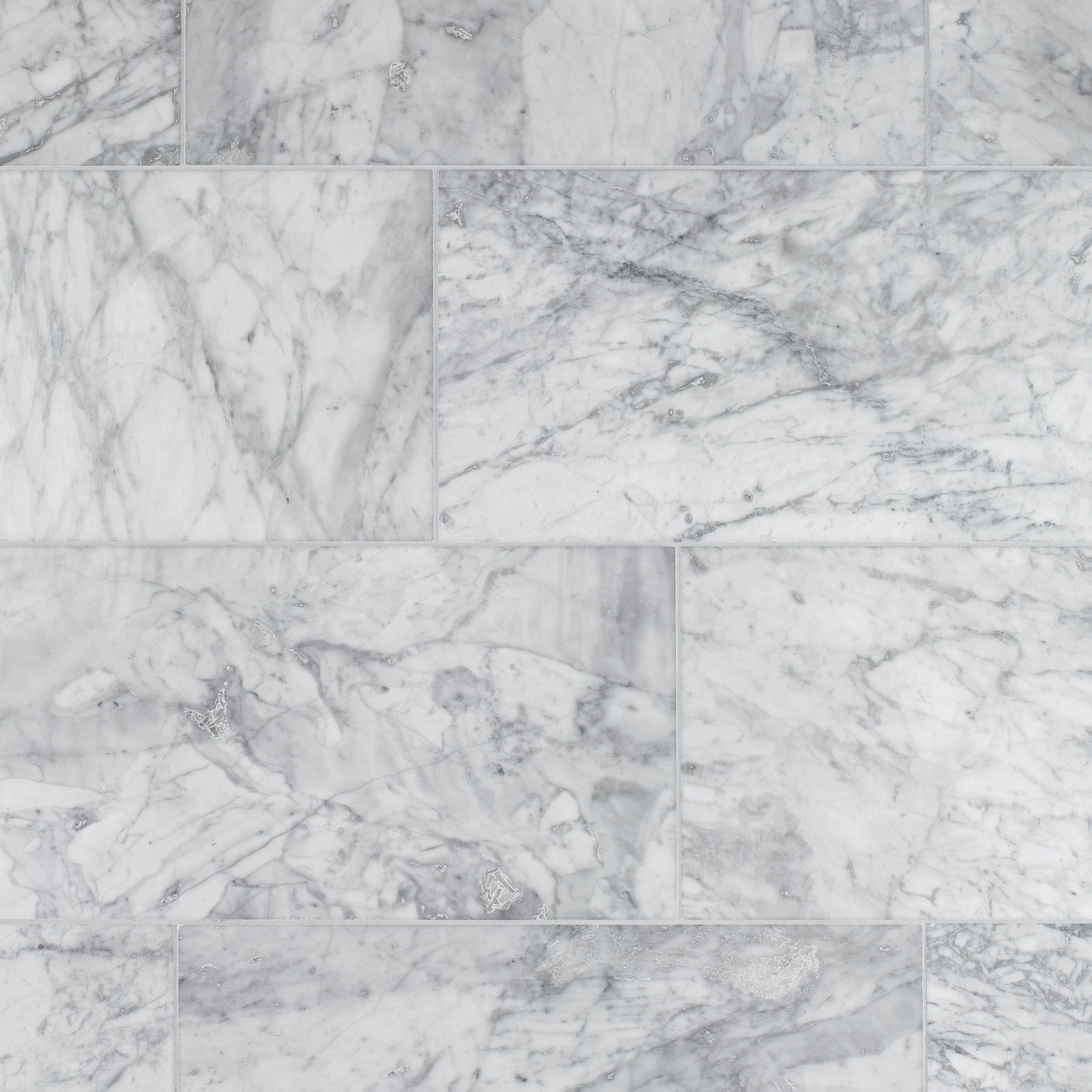 Calacatta Allure Polished Marble Tile