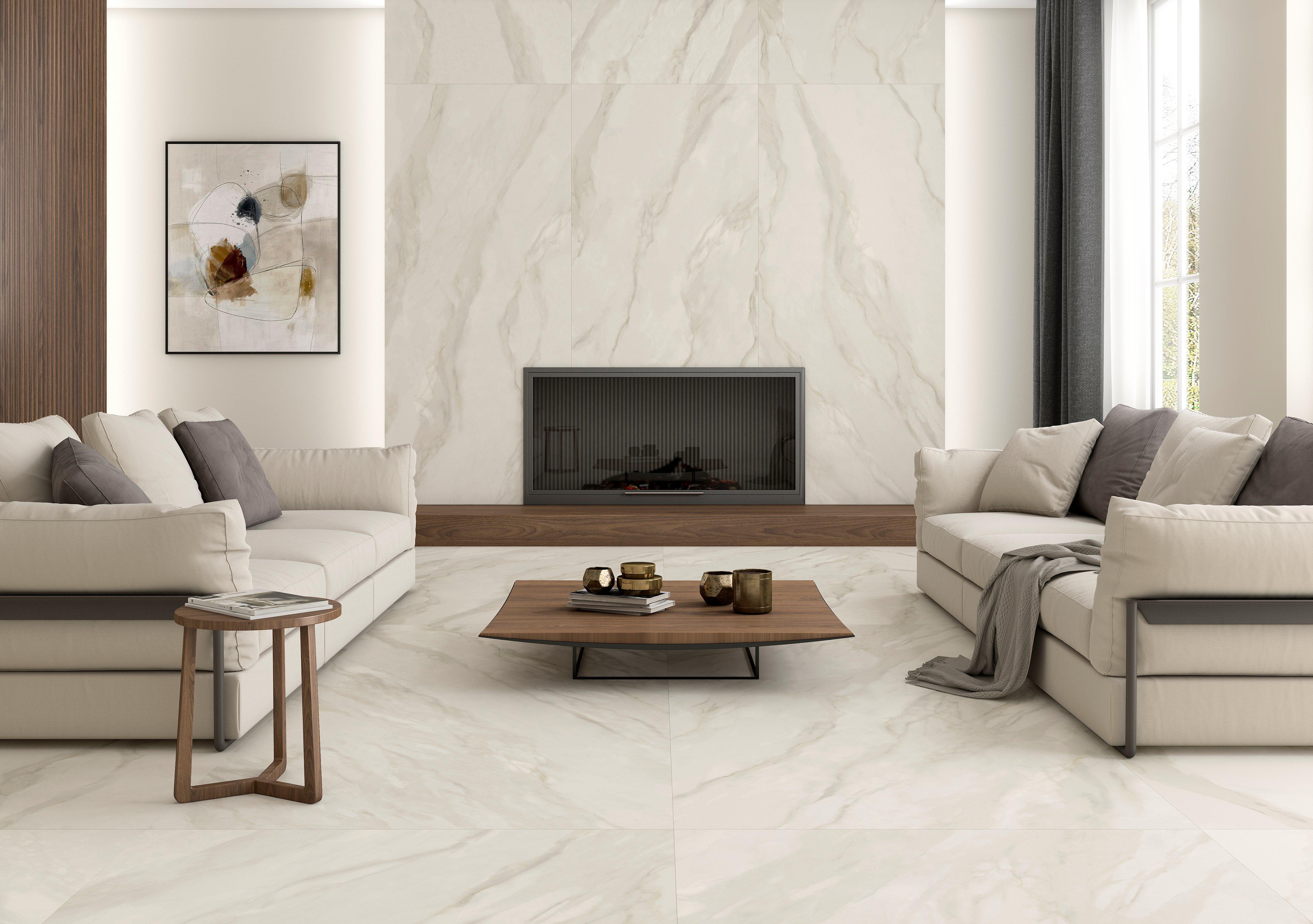 Sample - Andover White Porcelain Slab