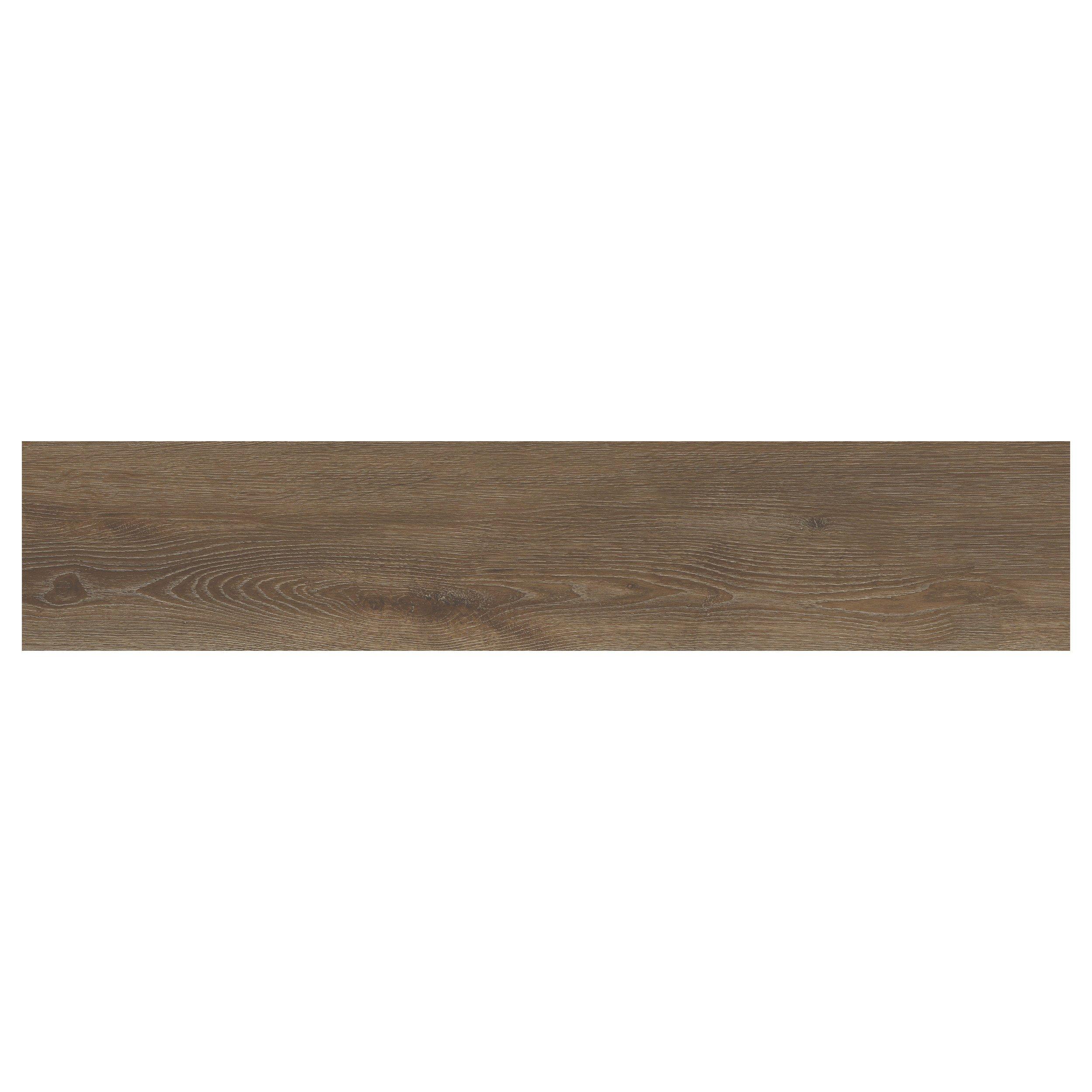 Medora Brown Wood Plank Porcelain Tile