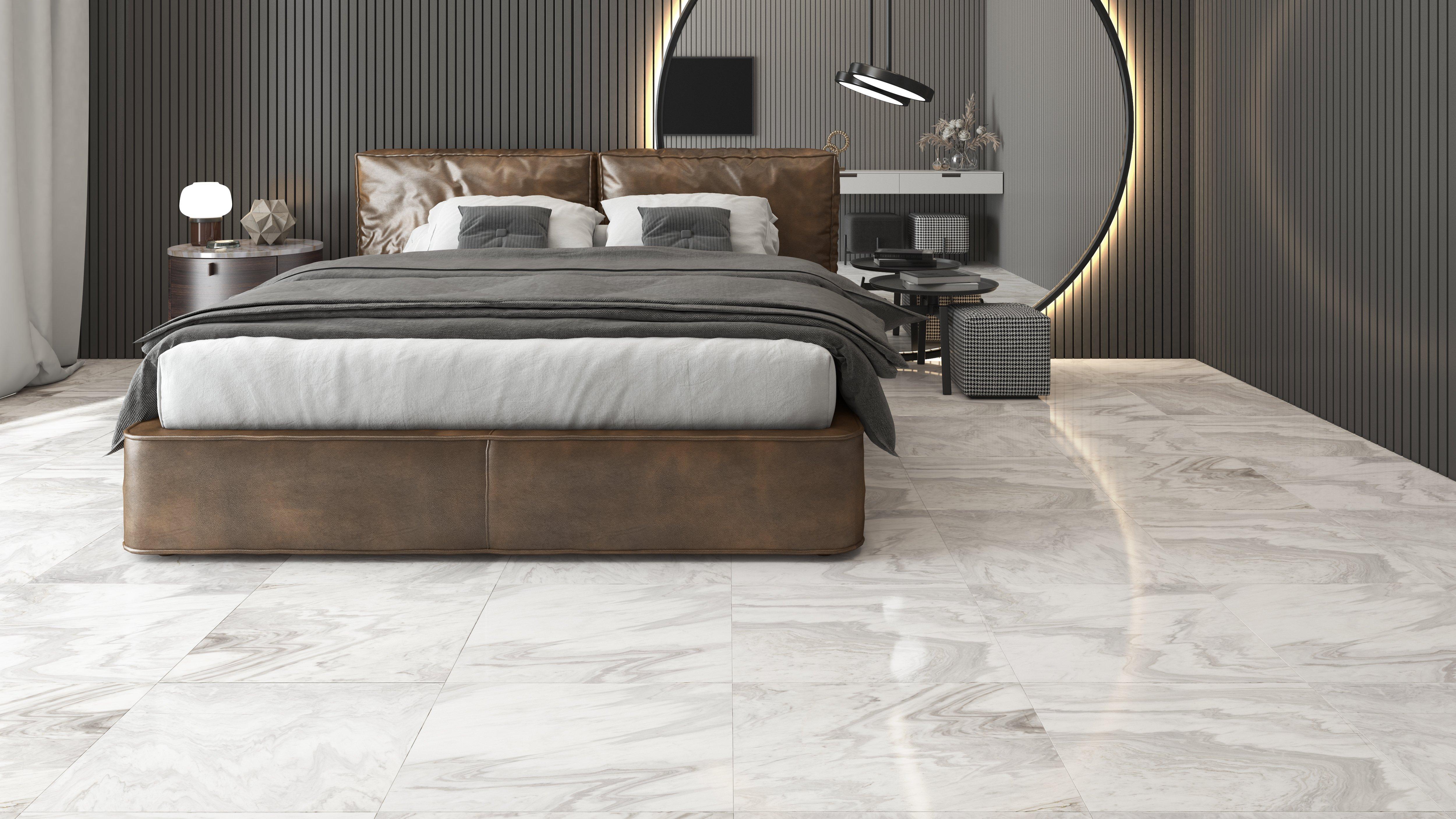 Bravado 24x24 Polished Marble Tile